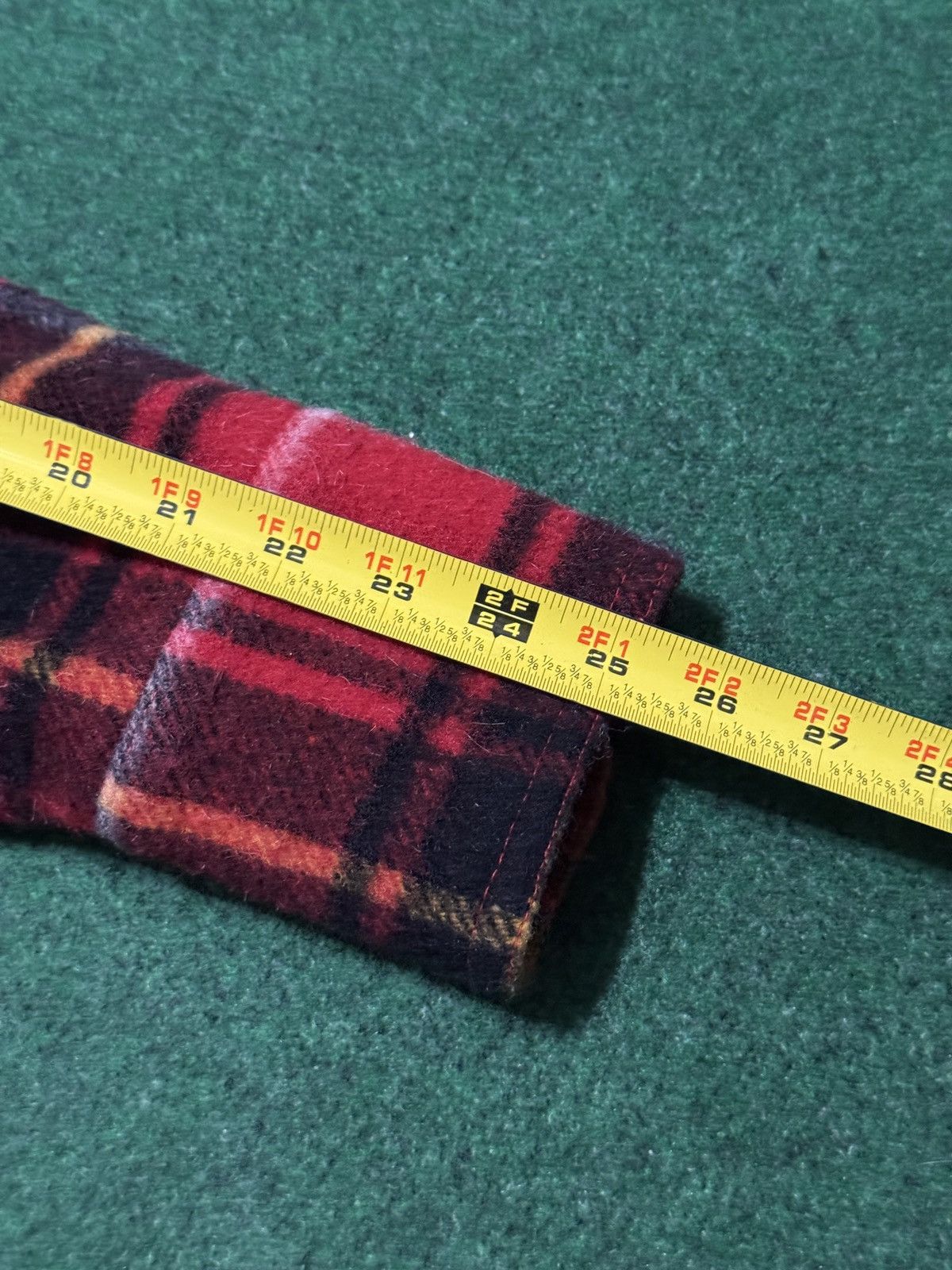 Vintage Vintage Wool Thick Flannel Plaid Large Button Up Shirt Size US L / EU 52-54 / 3 - 7 Thumbnail