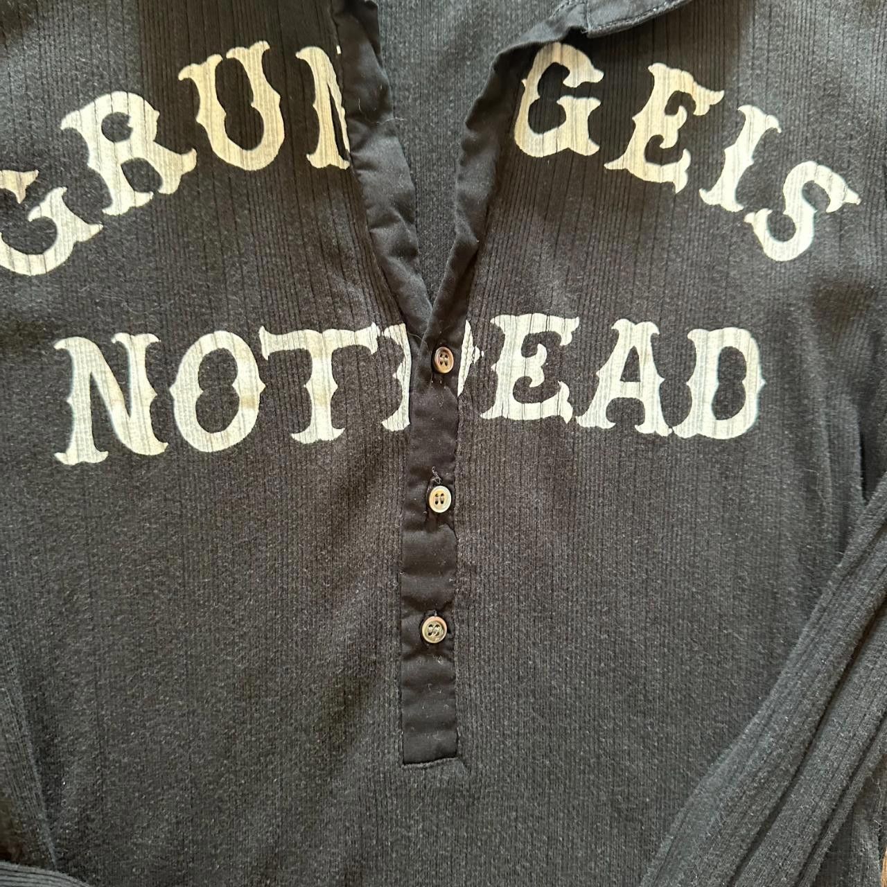 PPFM Ppfm Grungeisnotdead Longsleeve Size L Size US M / EU 48-50 / 2 - 5 Thumbnail