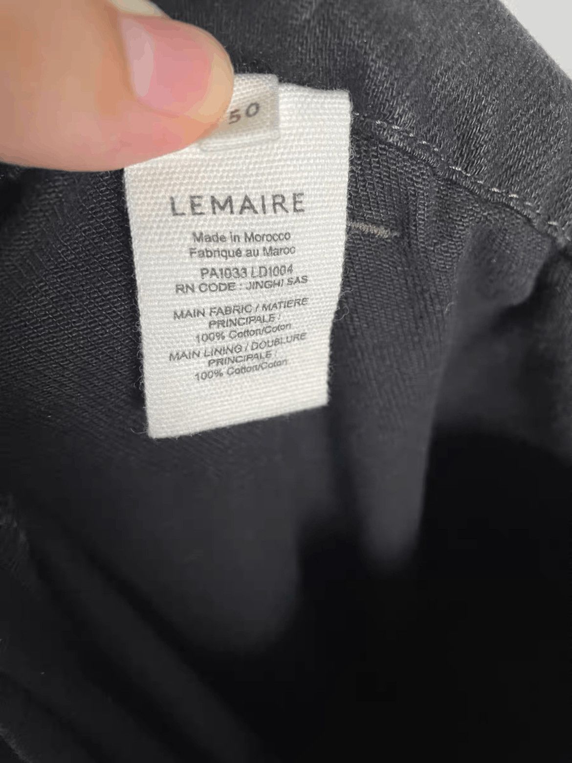 Lemaire Sz 50 Lemaire Judo Pants Size US 34 / EU 50 - 4 Thumbnail