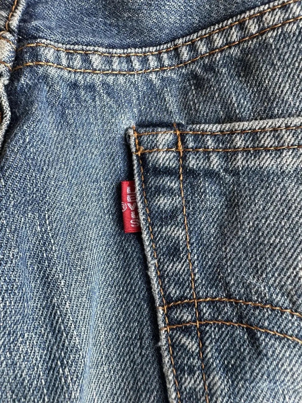 Levi's REDLINE 90’s Vintage Levi’s 502 Distressed Denim Pants Size US 30 / EU 46 - 16 Thumbnail