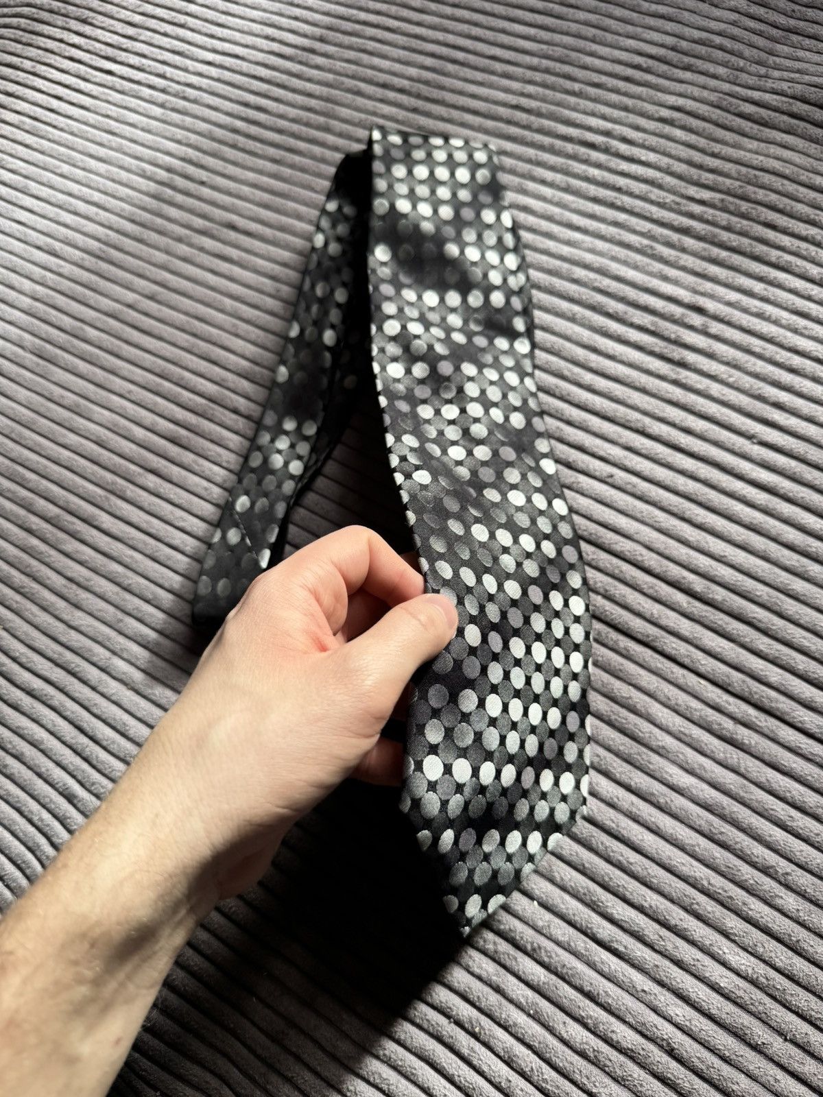 Kenzo Kenzo Homme Cravatte Silk Tie Casual Polka Dot Design Luxury Size ONE SIZE - 3 Thumbnail
