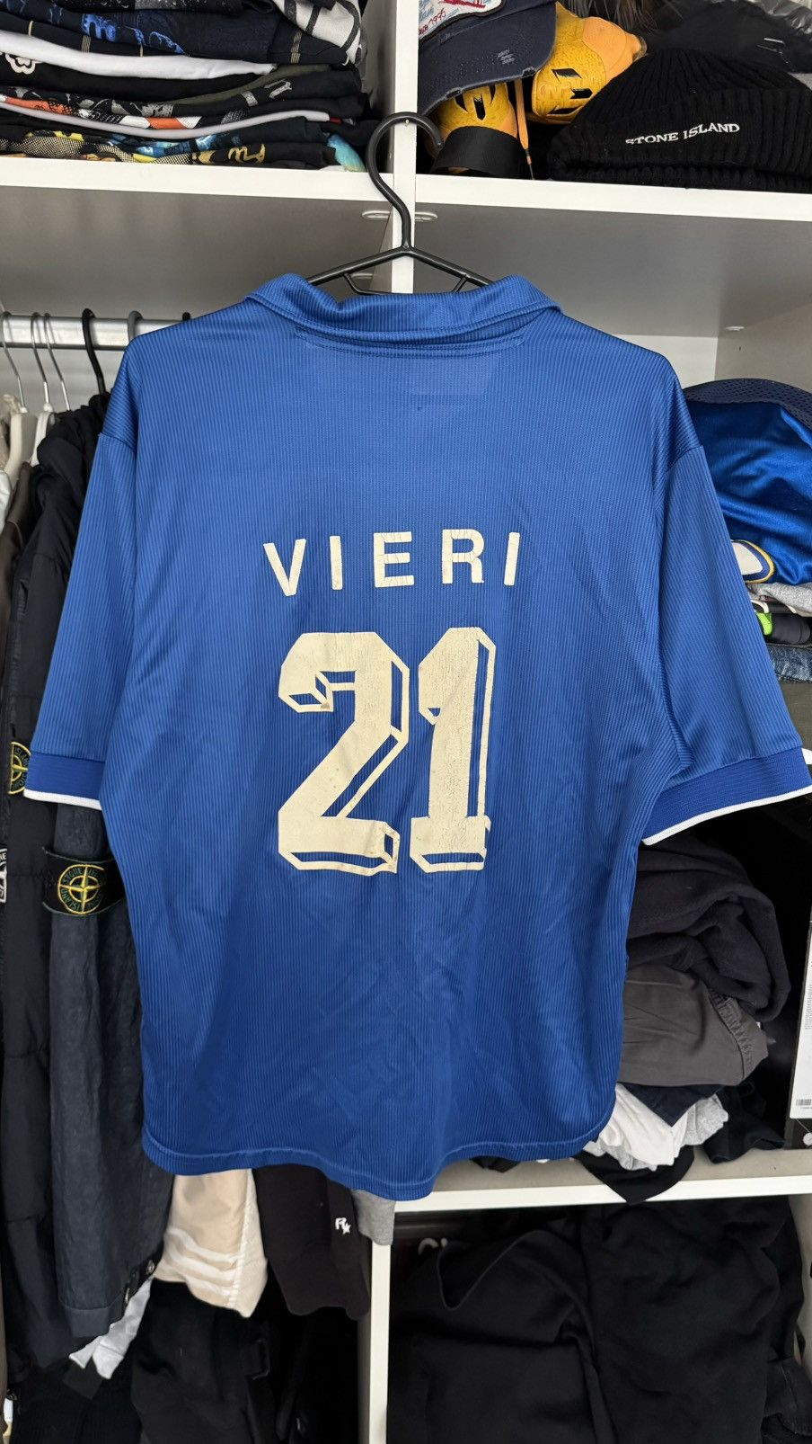 Vintage Italy Jersey Vieri 21 vintage Size US M / EU 48-50 / 2 - 2 Thumbnail