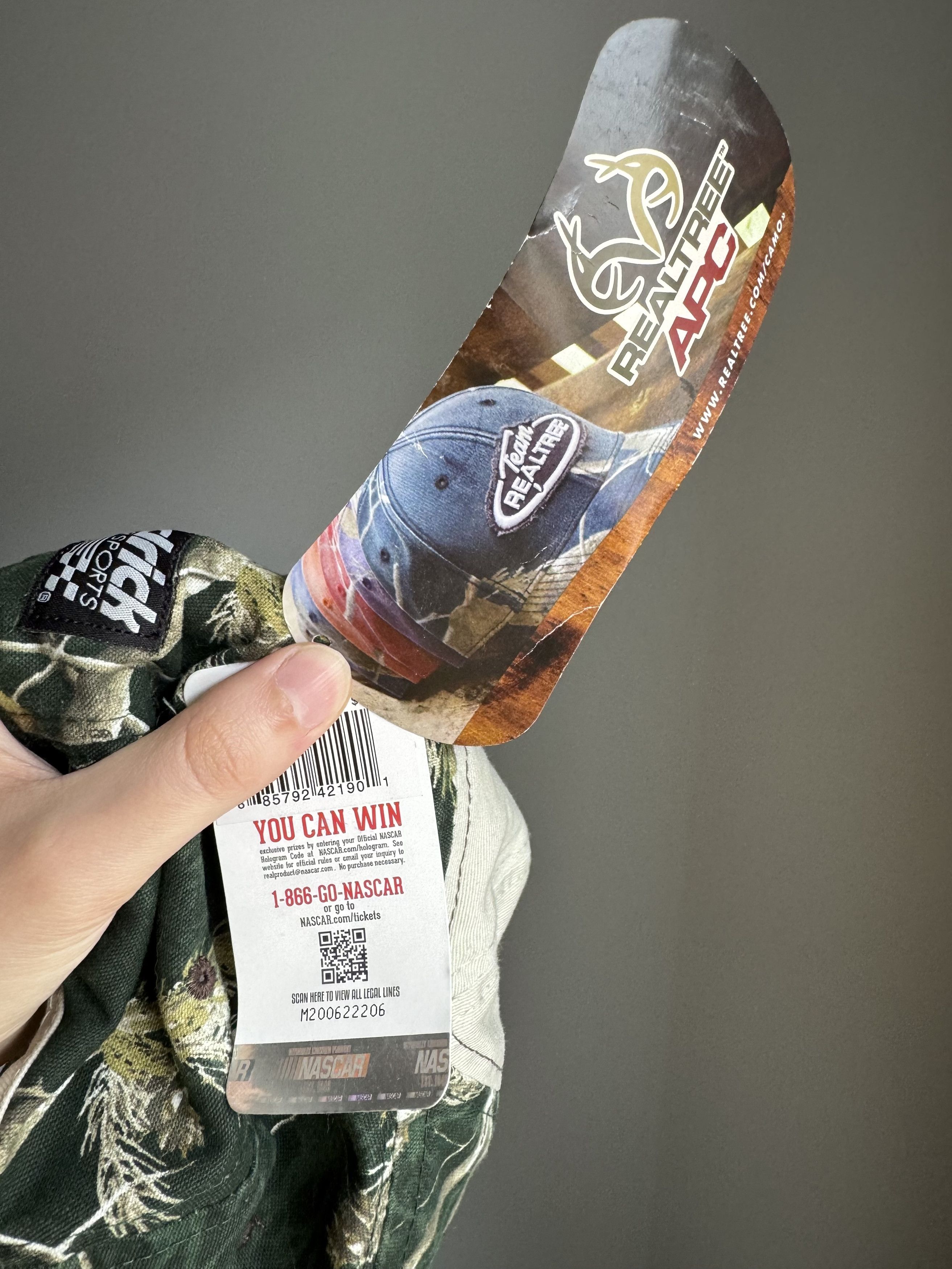 Realtree Y2K NASCAR Racing Realtree Camo Strapback Hat #88 Size ONE SIZE - 9 Thumbnail