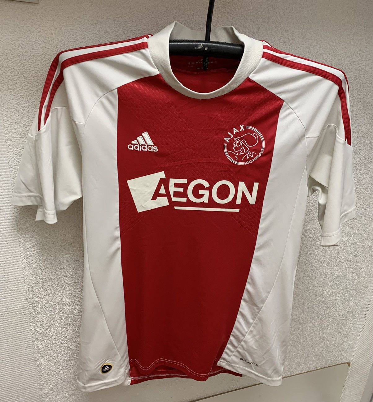 Adidas Adidas Ajax soccer jersey vintage M size white 2010 Size US M / EU 48-50 / 2 - 1 Thumbnail