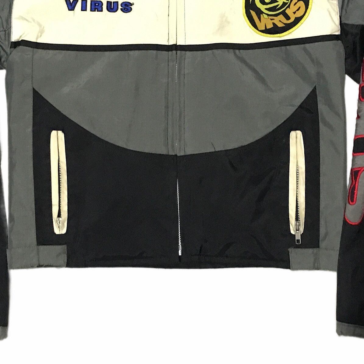 Vintage virus motorcycle nylon jacket Size US S / EU 44-46 / 1 - 3 Thumbnail