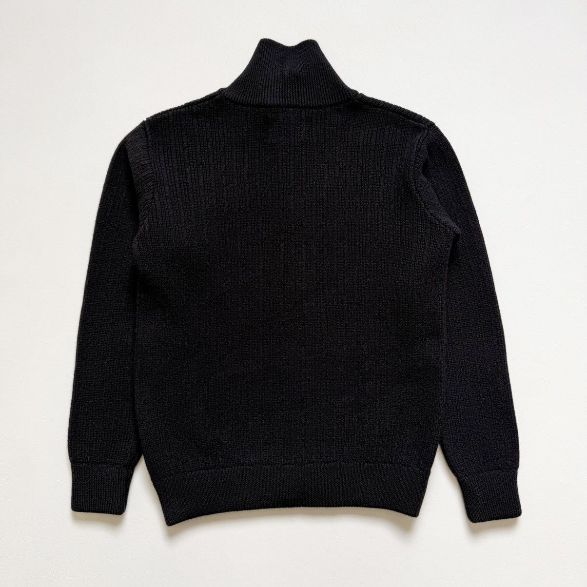 Our Legacy Brushed Ribbed Knit Wool Zip Drivers Sweater Size US M / EU 48-50 / 2 - 13 Thumbnail