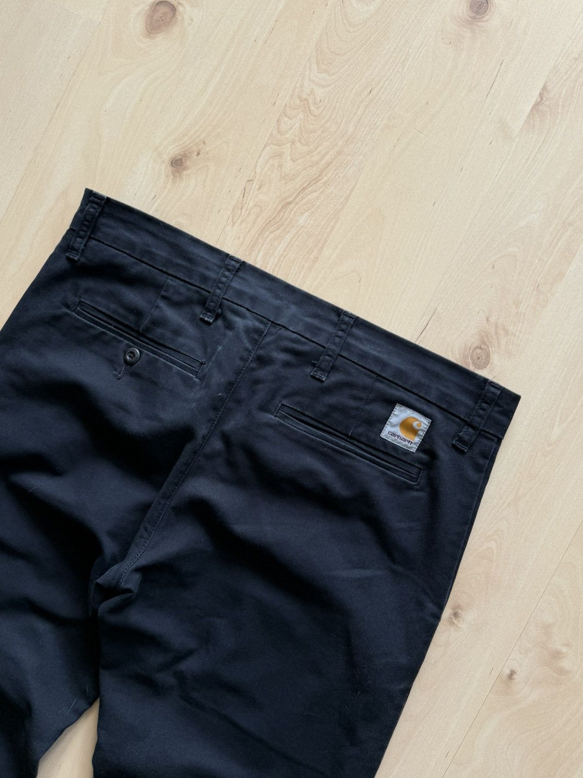Carhartt Carhartt sid trousers chino pants dark navy Size US 31 - 3 Thumbnail