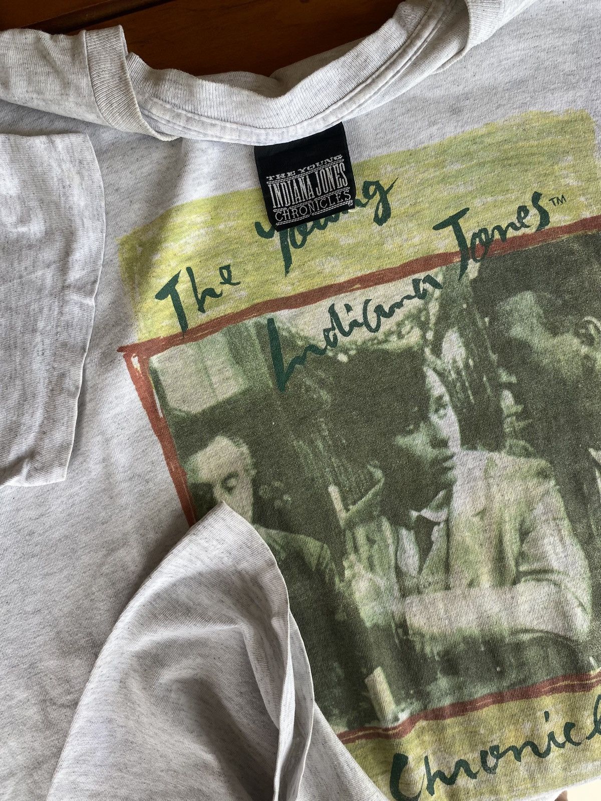 Other Vintage Indiana Jones Tshirt Size US XL / EU 56 / 4 - 3 Thumbnail