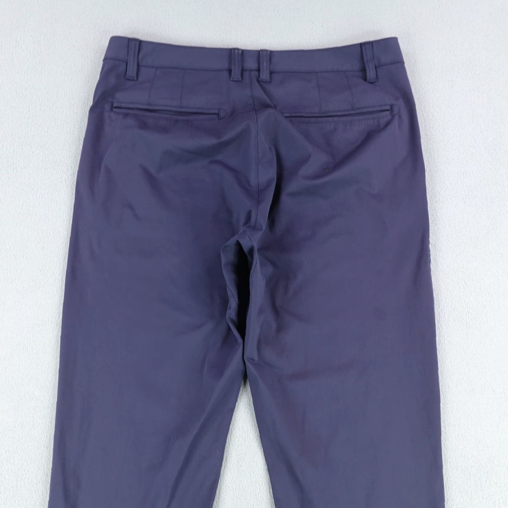 Rhone Rhone Pants Mens 31 Blue Commuter Slim Fit Straight Chino Performance Flex Size US 31 - 5 Thumbnail
