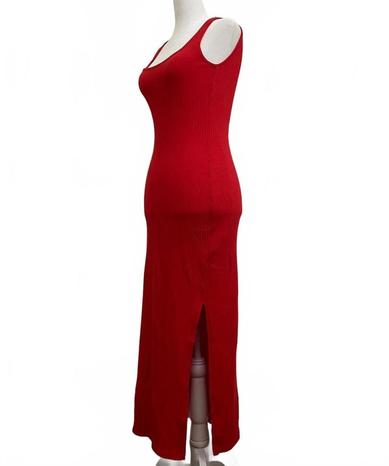 French Connection FRENCH CONNECTION Tommy Rib Knit Tank Dress (SMALL) Size S / US 4 / IT 40 - 3 Thumbnail