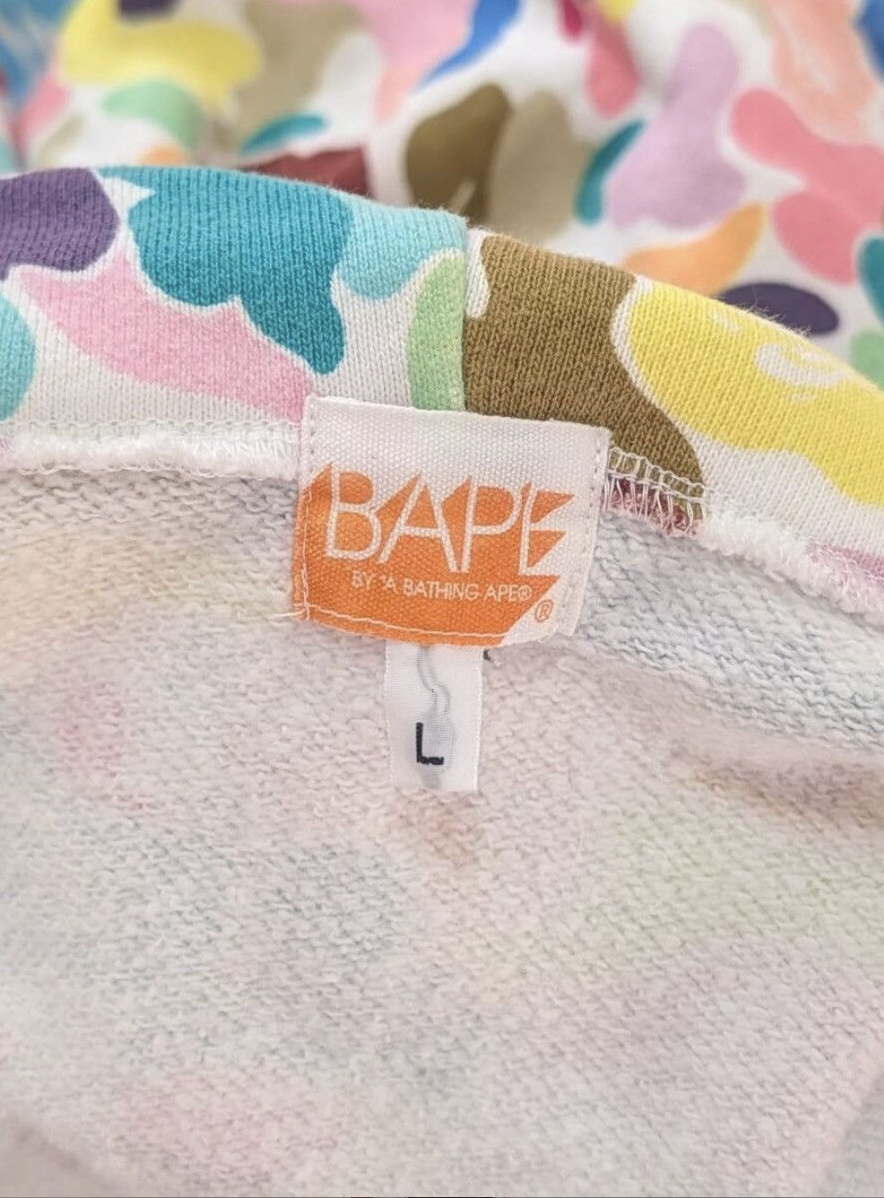 Bape RARE OG 2005 A BATHING APE MULTI CAMO FULLZIP HOODIE Size US L / EU 52-54 / 3 - 2 Thumbnail