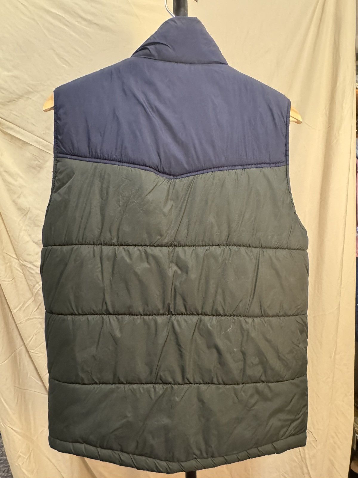 American Eagle Outfitters American Eagle Blue/Green Mens Puffer Vest - S Size US S / EU 44-46 / 1 - 2 Thumbnail
