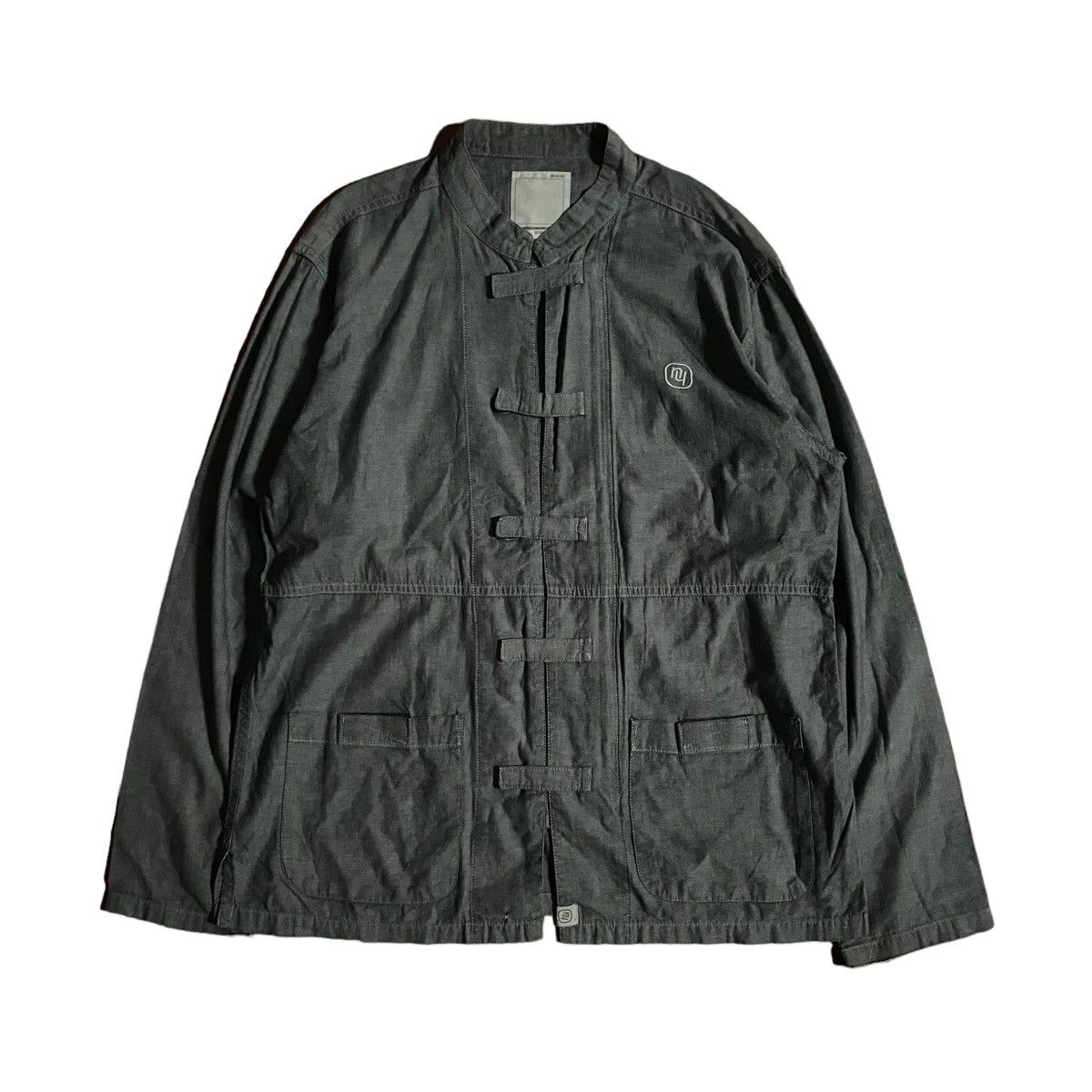 image of Neighborhood Tactical Bondage Jacket in Grey, Men's (Size Medium)