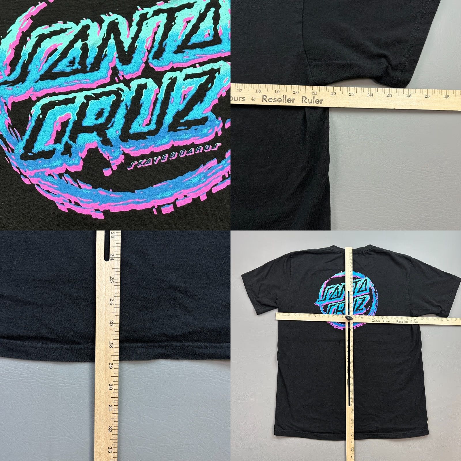 Vintage Santa Cruz Skateboards Shirt Mens Large Black Throwdown Dot Logo Skate Punk Size US L / EU 52-54 / 3 - 8 Thumbnail