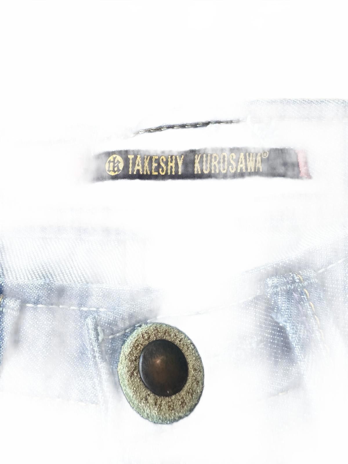 Takeshy Kurosawa Takeshy Kurosawa Distressed Jeans 32x32 made in Italy Size US 32 / EU 48 - 3 Thumbnail