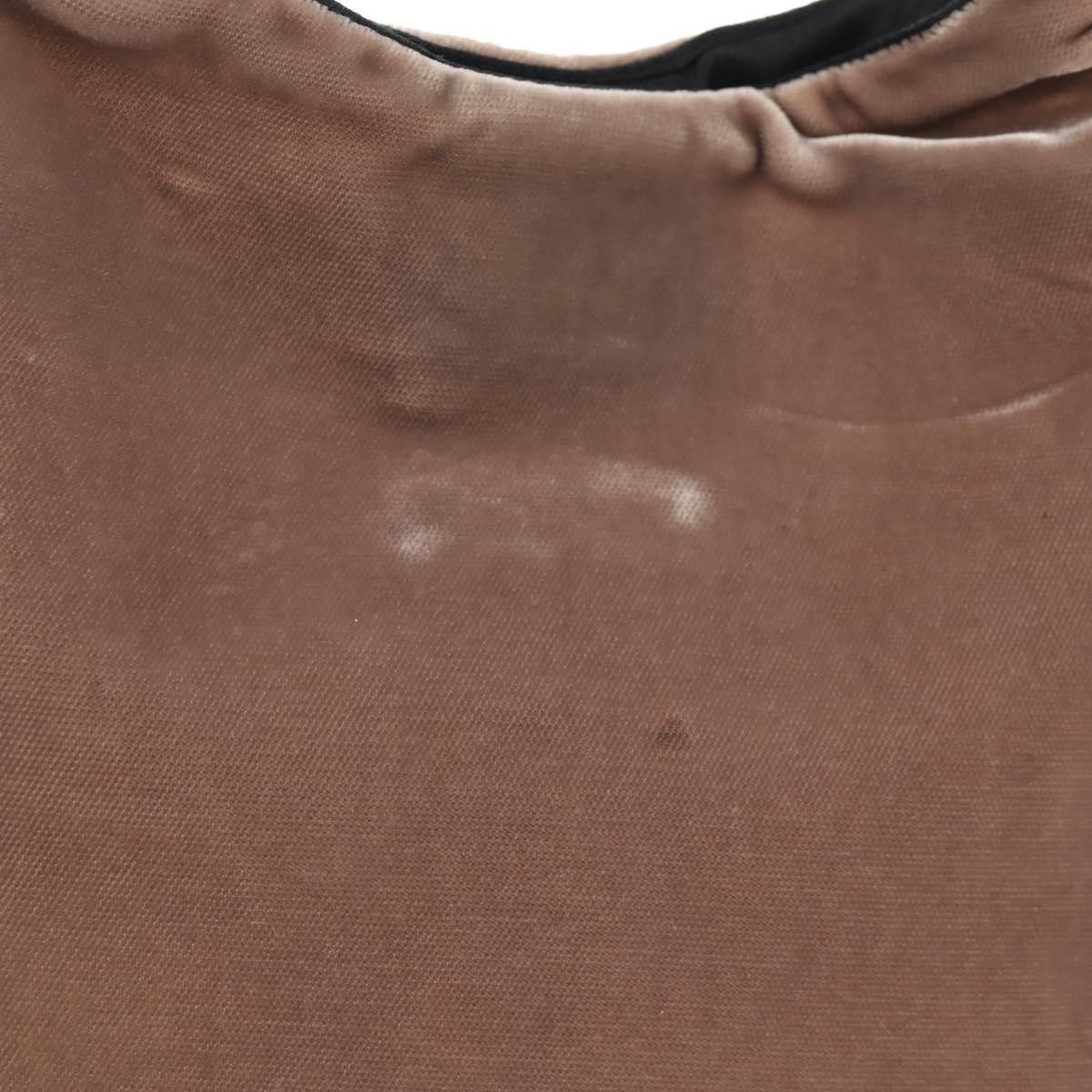 Prada PRADA Hand Bag Velor Gray Size ONE SIZE - 4 Thumbnail
