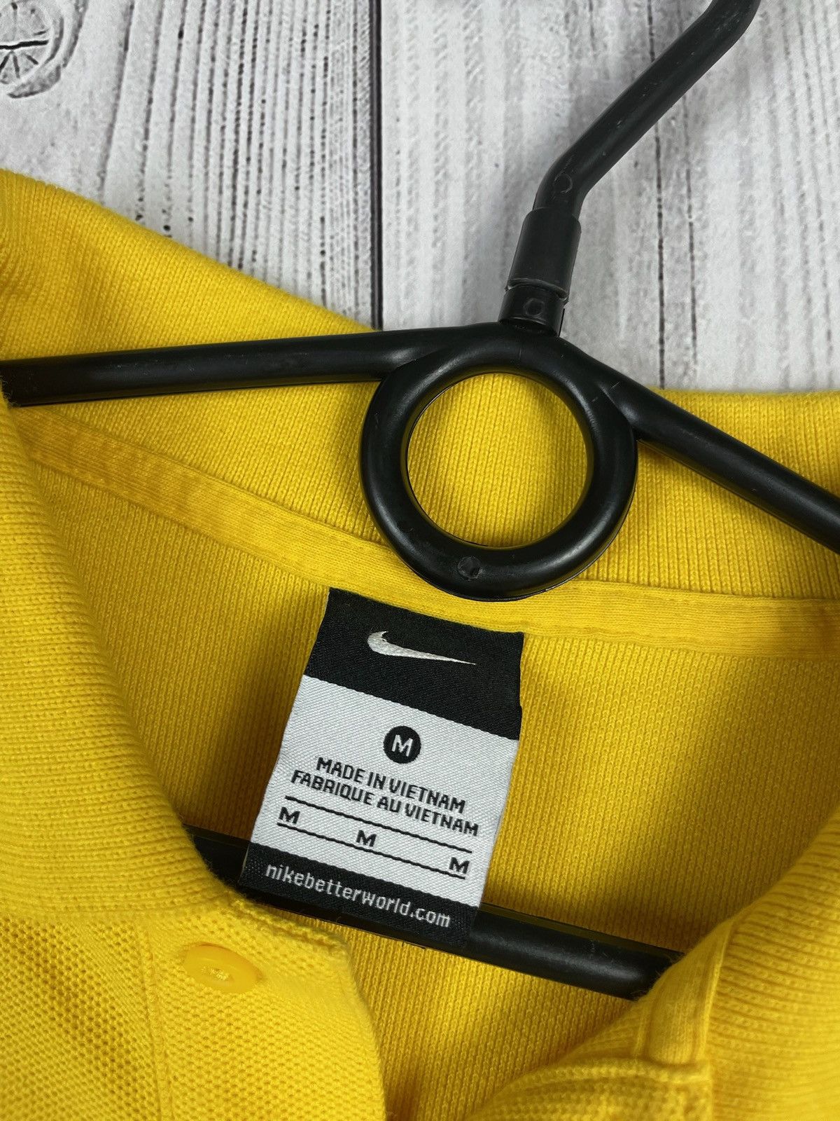 Nike Vintage nike Brazil soccer polo yellow Brasil size M Size US M / EU 48-50 / 2 - 5 Thumbnail