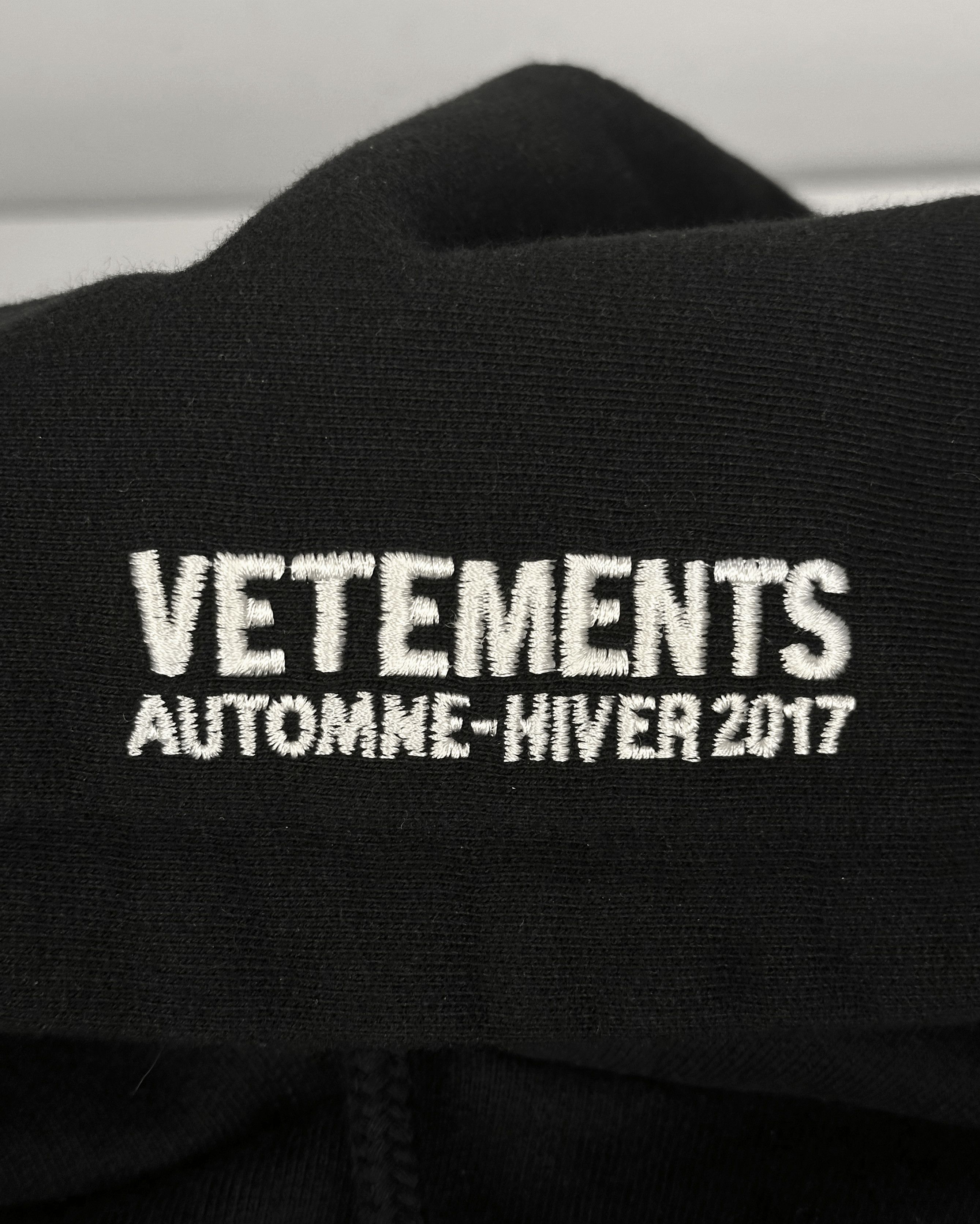 Vetements Vetements Total Fucking Darkness Metal Cropped Hoodie Size US S / EU 44-46 / 1 - 7 Thumbnail