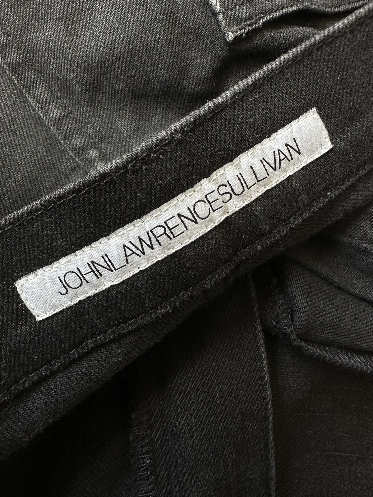 JOHN LAWRENCE SULLIVAN A/W 2010 - John Lawrence Sullivan slim black denim Size US 29 - 18 Thumbnail