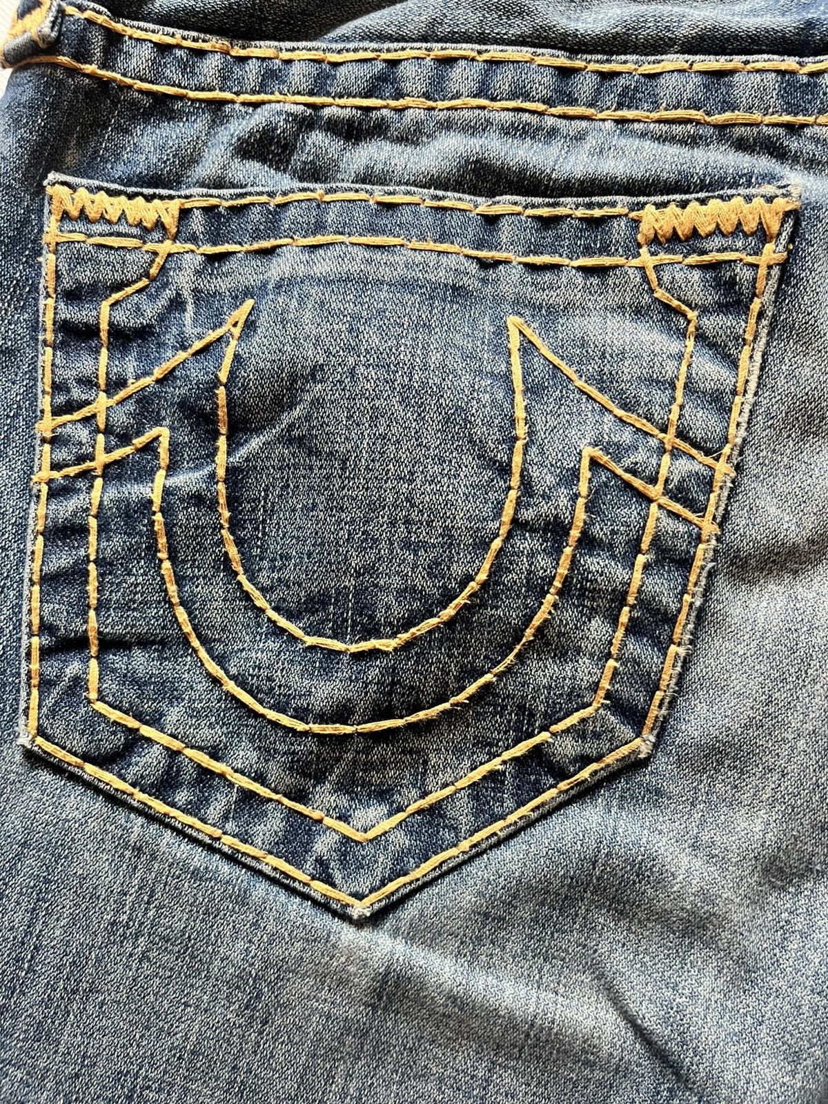 True Religion Vintage True Religion Jeans – Rare Early 2000s Stitching Size US 31 - 11 Thumbnail