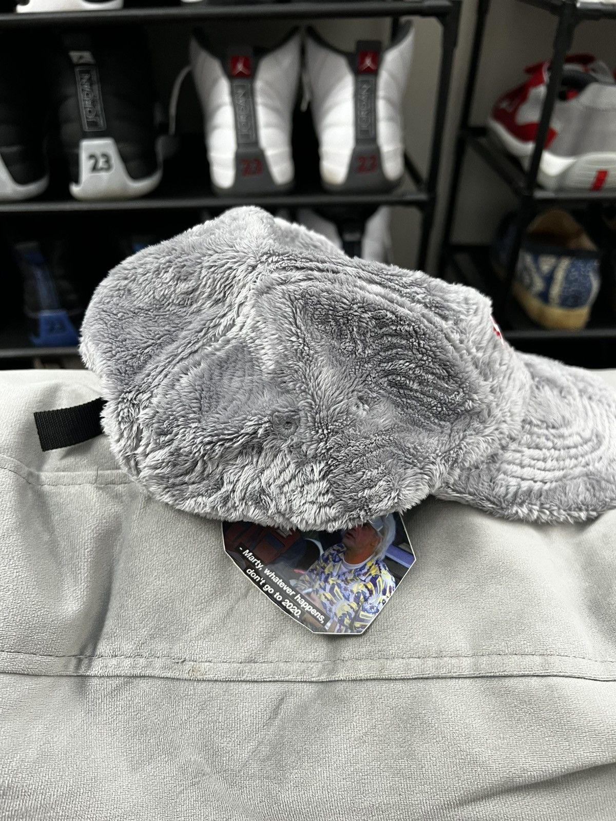 Supreme Supreme Grey Cap Size ONE SIZE - 3 Thumbnail
