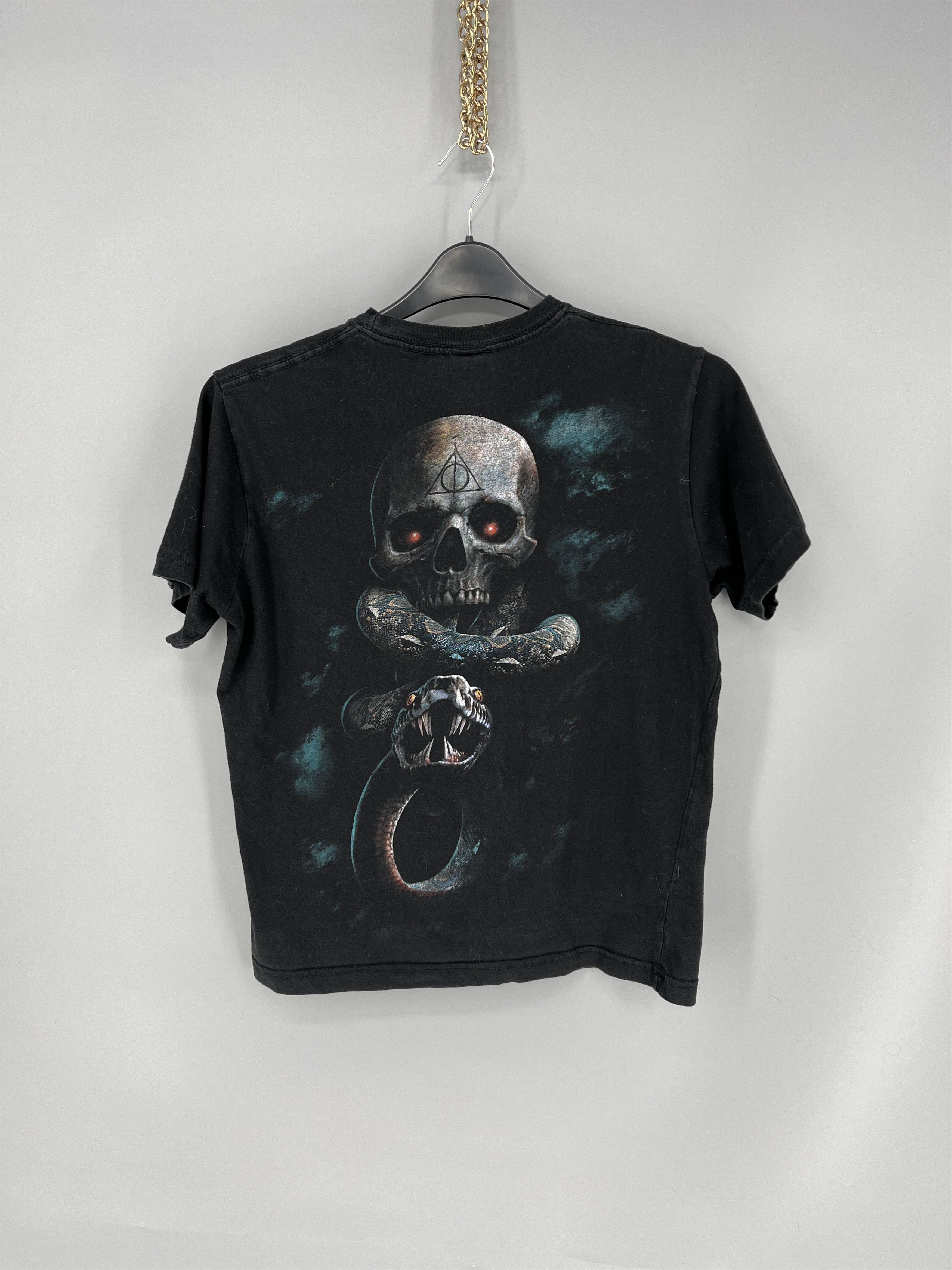 Band Tees Vintage Harry Potter Skulls T-shirt Rock Metal Size S black Size US S / EU 44-46 / 1 - 7 Thumbnail