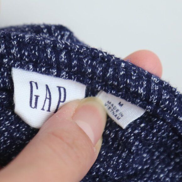 Gap Gap Ribbed Belt-Tie Knit Wide Leg Jumpsuit Size Medium Size 28" / US 6 / IT 42 - 3 Thumbnail