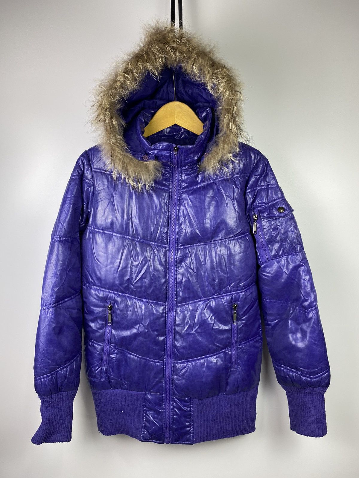 Japanese Brand Fur puffer down jacket pendora winter session Size US L / EU 52-54 / 3 - 3 Thumbnail