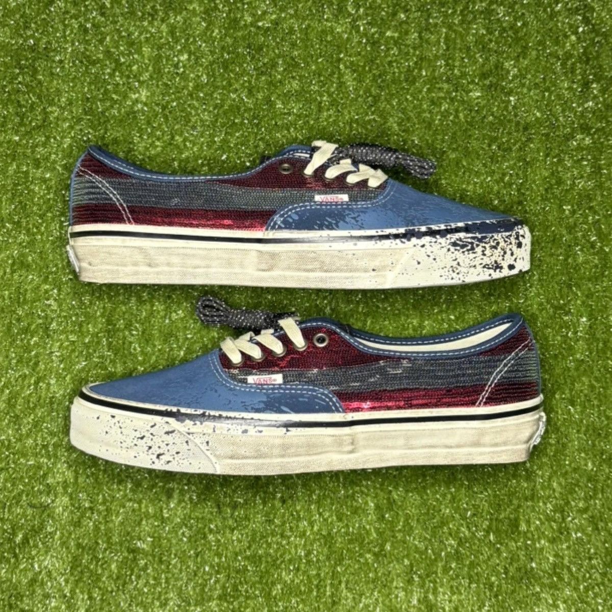 Vans Vans Red Navy La Habana Premium Authentic Size US 10.5 / EU 43-44 - 1 Thumbnail