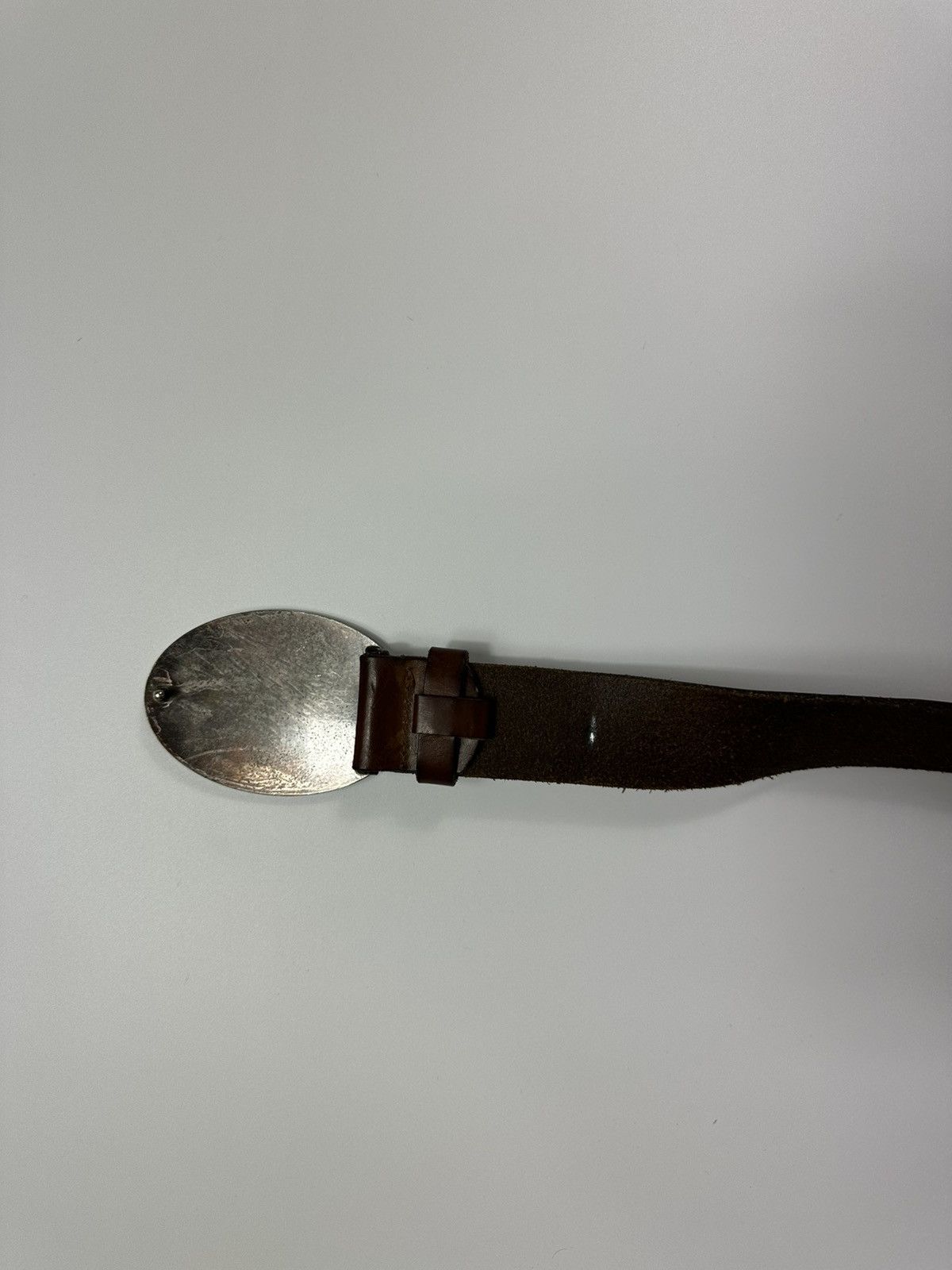 Hugo Boss Hugo Boss International Leather Belt Big Metal Buckle Men's Size ONE SIZE - 5 Thumbnail