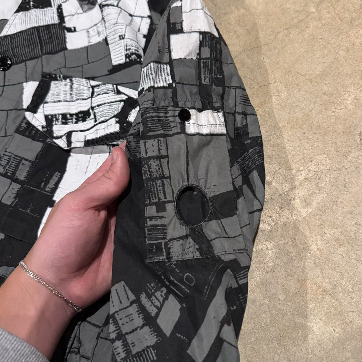 C.P. Company CP Company 50 Fili Garment Dyed Camo Overshirt Jacket Size US S / EU 44-46 / 1 - 5 Thumbnail
