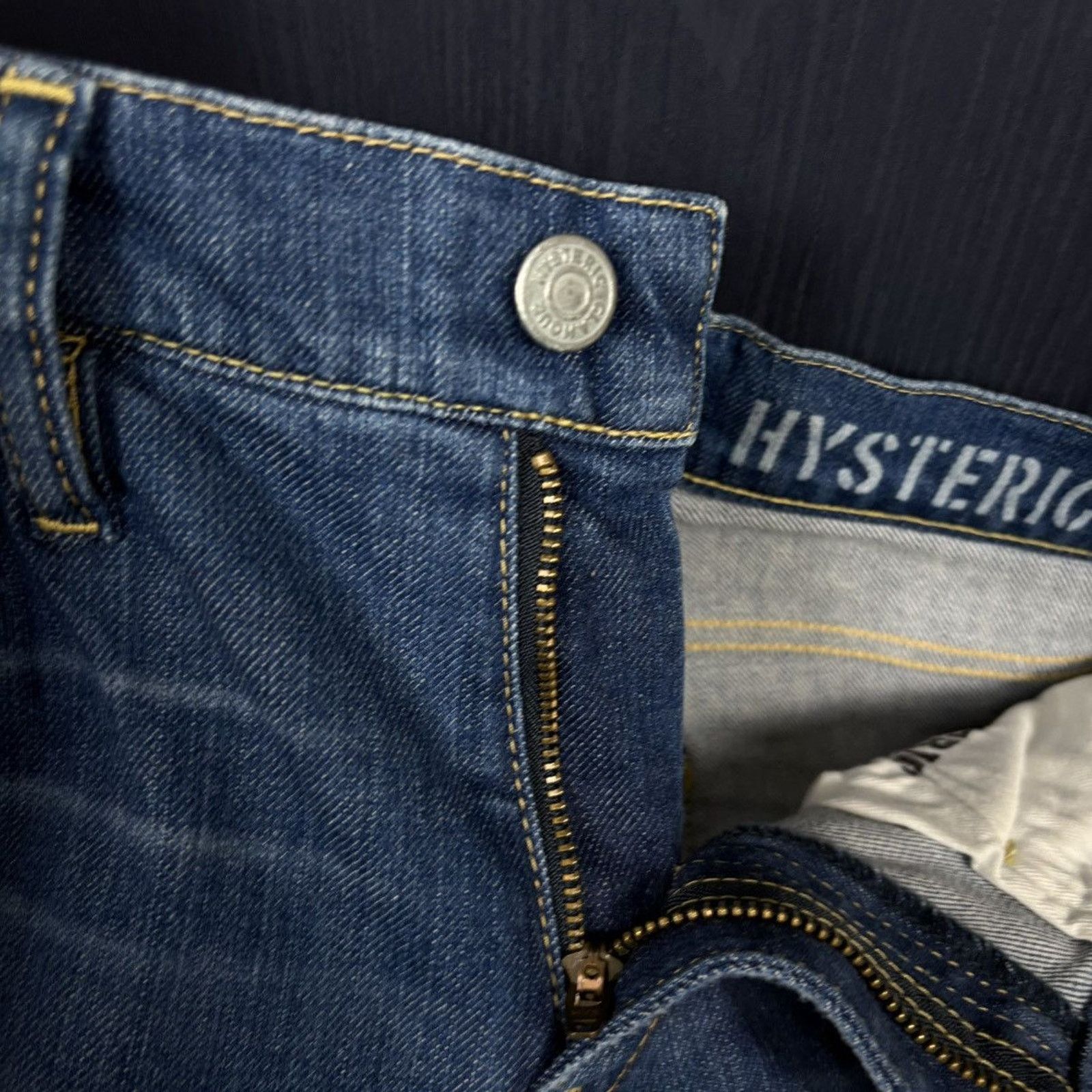 Hysteric Glamour × Japanese Brand × Vintage 🇯🇵HYSTERIC GLAMOUR PILL POP DENIM Size 25" / US 0 / IT 36 - 11 Thumbnail