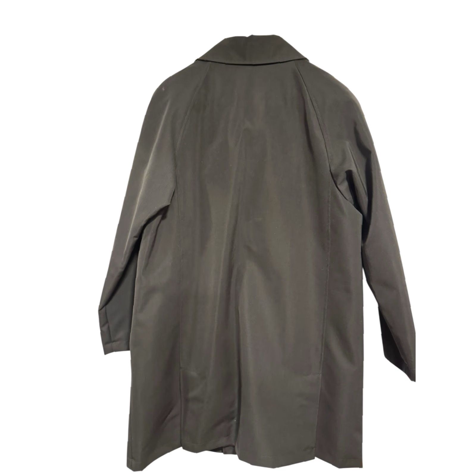 Vintage Hickey Freeman Double Breasted Trench Coat Black Wool Blend Men’s Medium Raglan Jacket/Coat Size US M / EU 48-50 / 2 - 2 Thumbnail