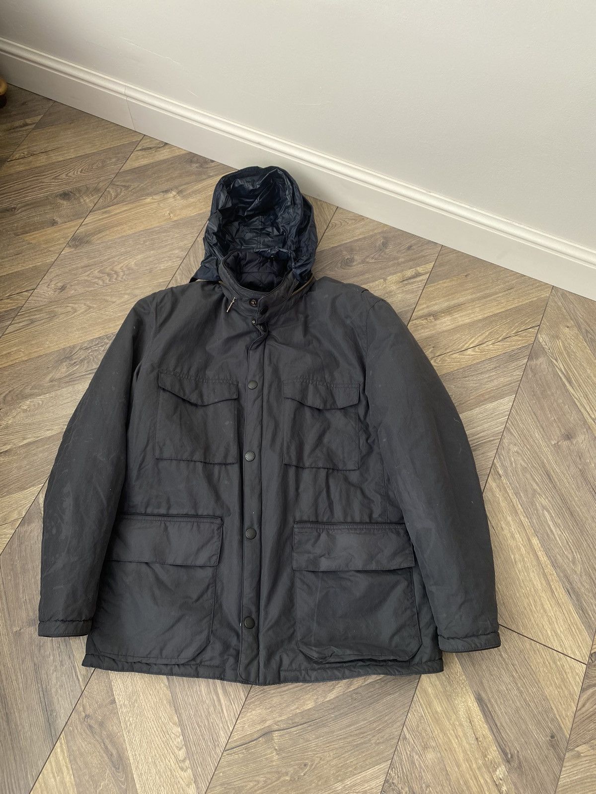 Barbour × Vintage Vintage Barbour 2 sided Jacket Size US L / EU 52-54 / 3 - 3 Thumbnail