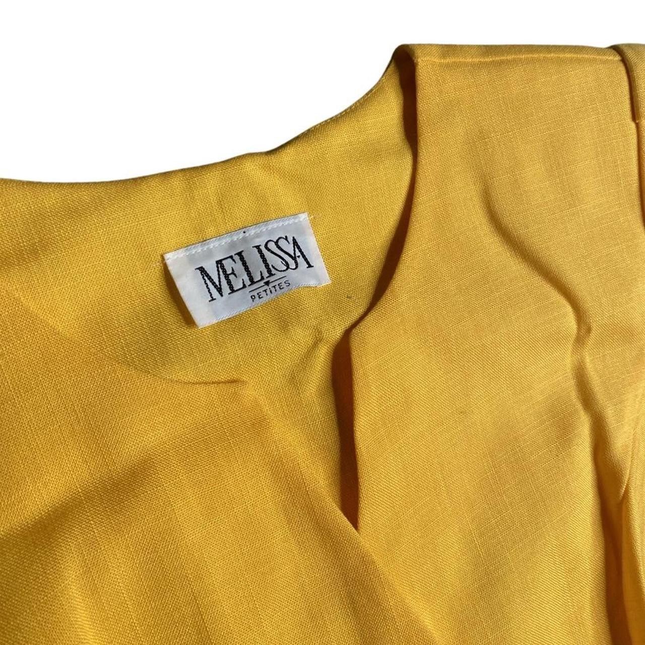 Vintage Vintage yellow dress about a size small Size S / US 4 / IT 40 - 6 Thumbnail