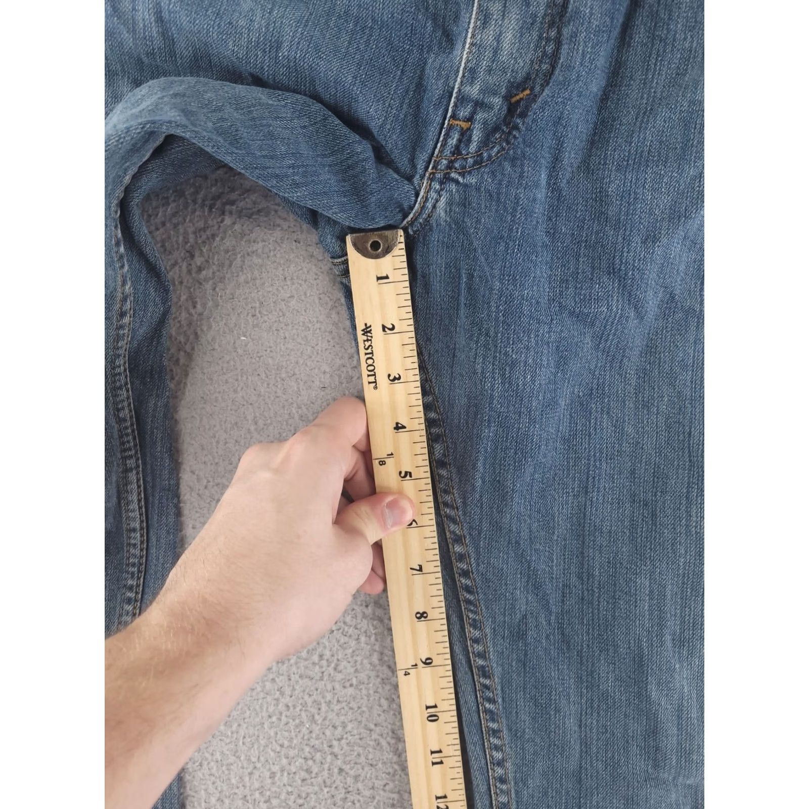 Levi's Levi's 550 Jeans Mens 40x30 Blue - Straight, Regular, Relaxed Fit, 40 Waist 30 Inseam Size US 40 / EU 56 - 7 Thumbnail
