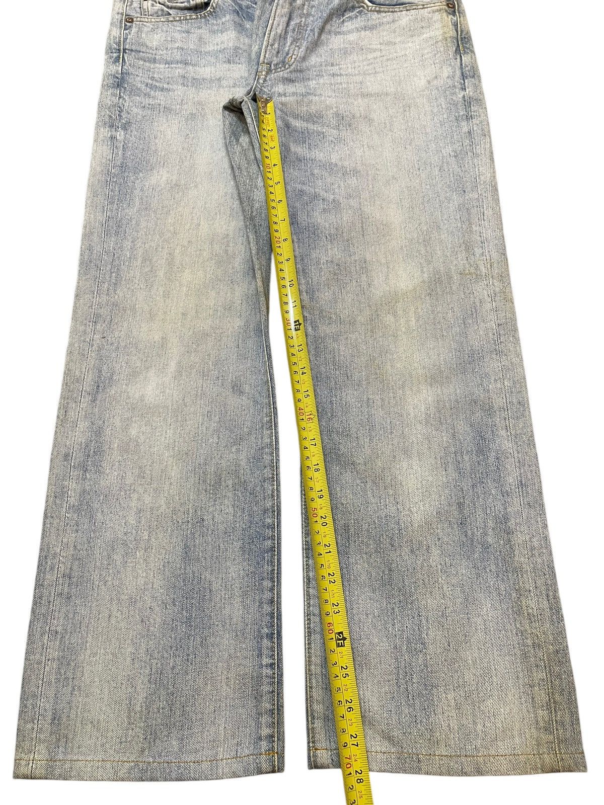 Uniqlo Vintage Japanese Uniqlo Faded Wash Style Baggy Jeans Size US 34 / EU 50 - 13 Thumbnail
