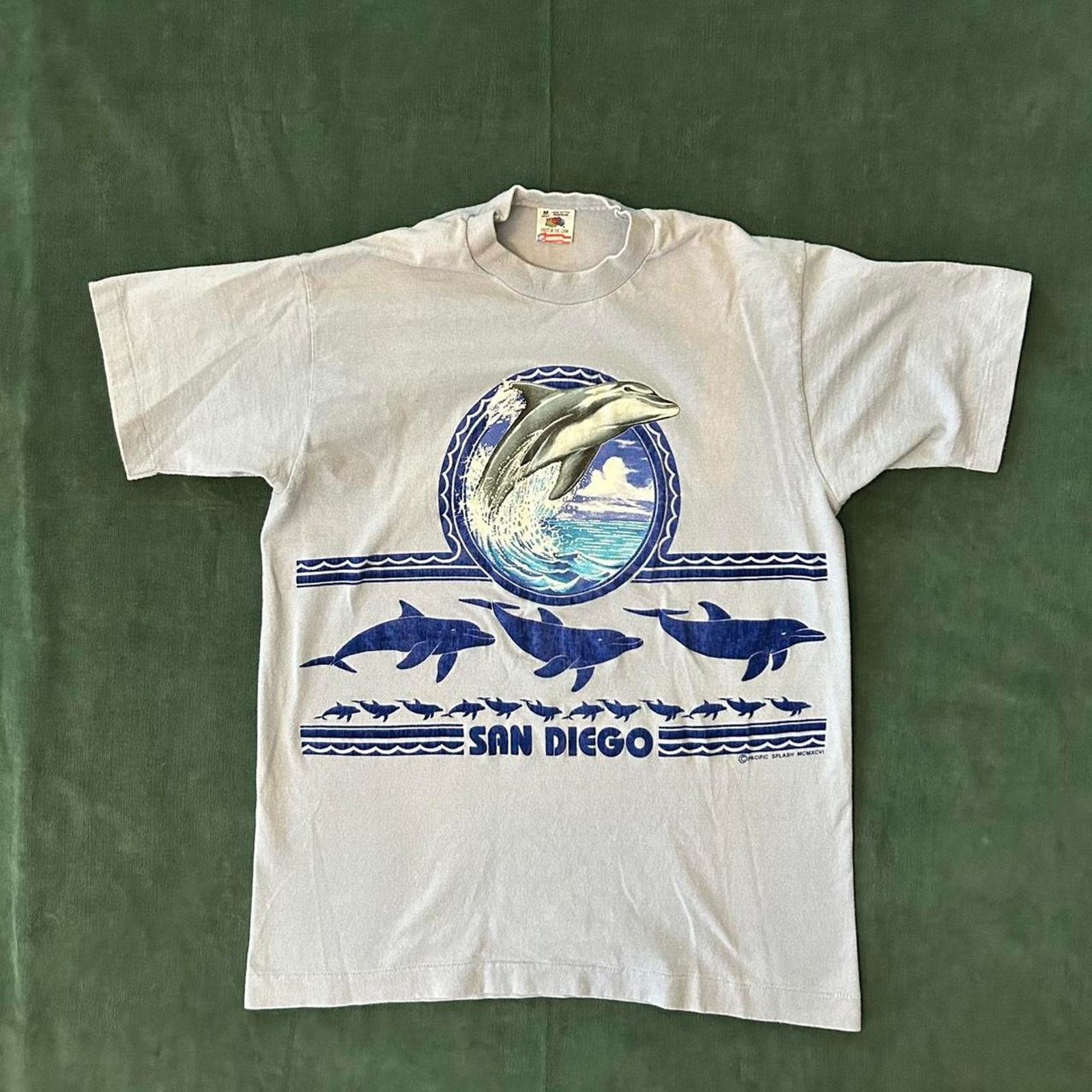 Fruit Of The Loom Rare vintage sea pacific splash tee Size US M / EU 48-50 / 2 - 1 Thumbnail