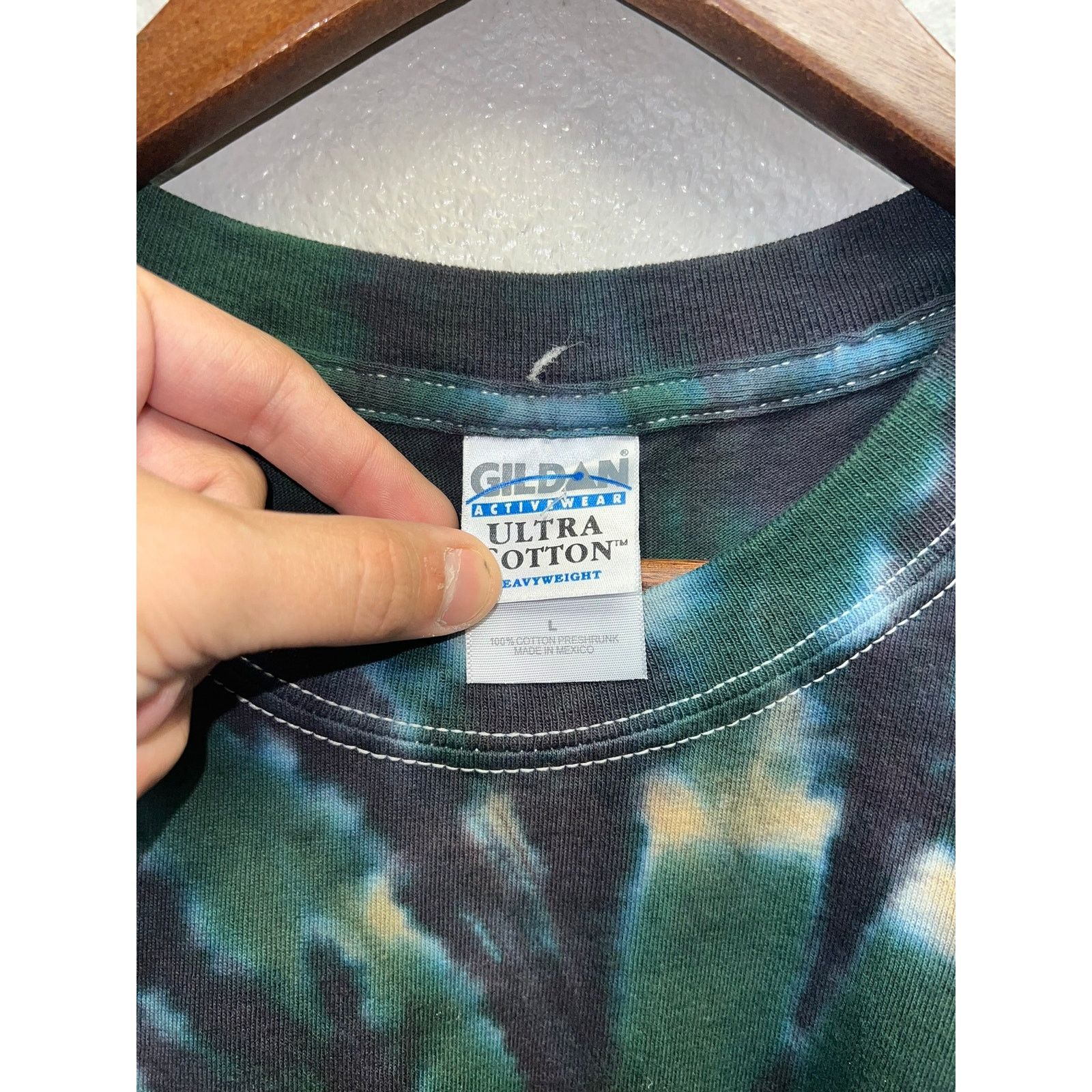 Vintage Vintage Cedar Lodge Shirt Ladysmith Peace Love Tie Dye 90s L Size US L / EU 52-54 / 3 - 4 Thumbnail
