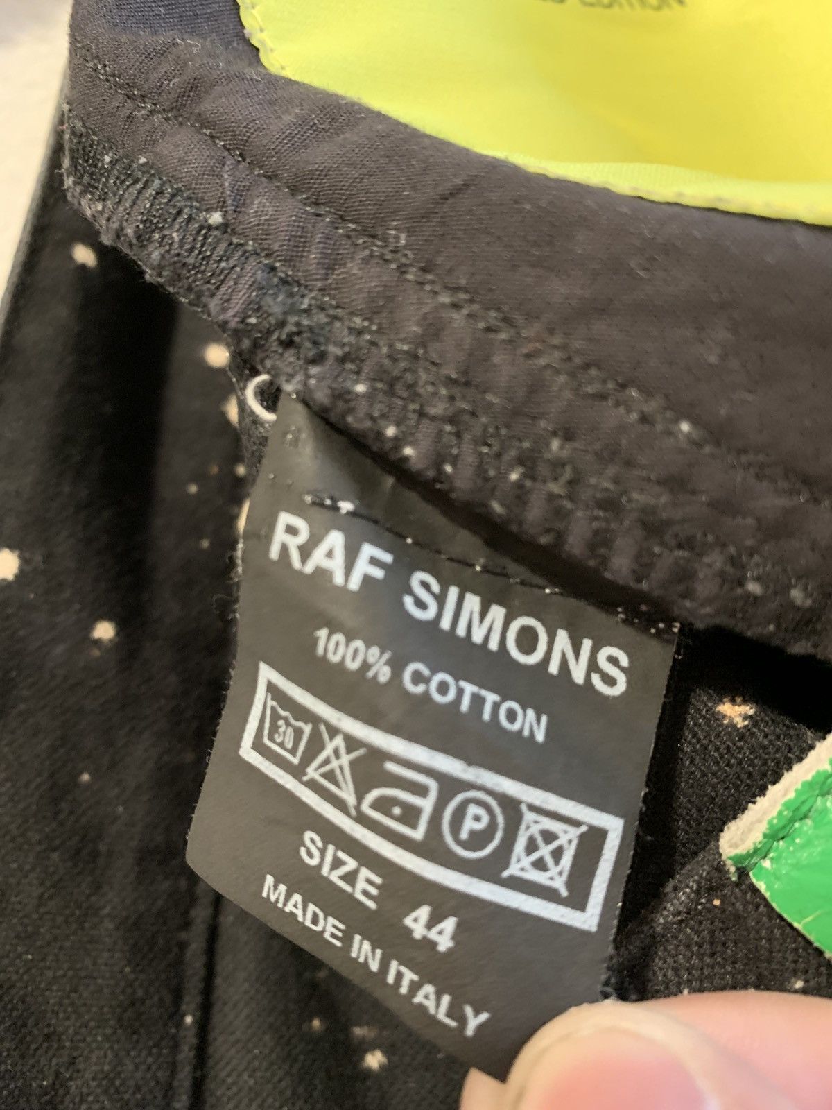 Raf Simons Sterling Ruby SR Studio x RAF SIMONS AW14 Splatter Jeans Size US 28 / EU 44 - 10 Thumbnail