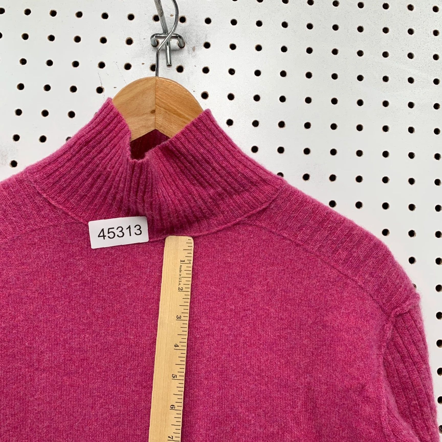 Free People Free People Aubrey Cashmere Turtleneck Sweater Womens XS Pink Soft Cozy Size XS / US 0-2 / IT 36-38 - 7 Thumbnail