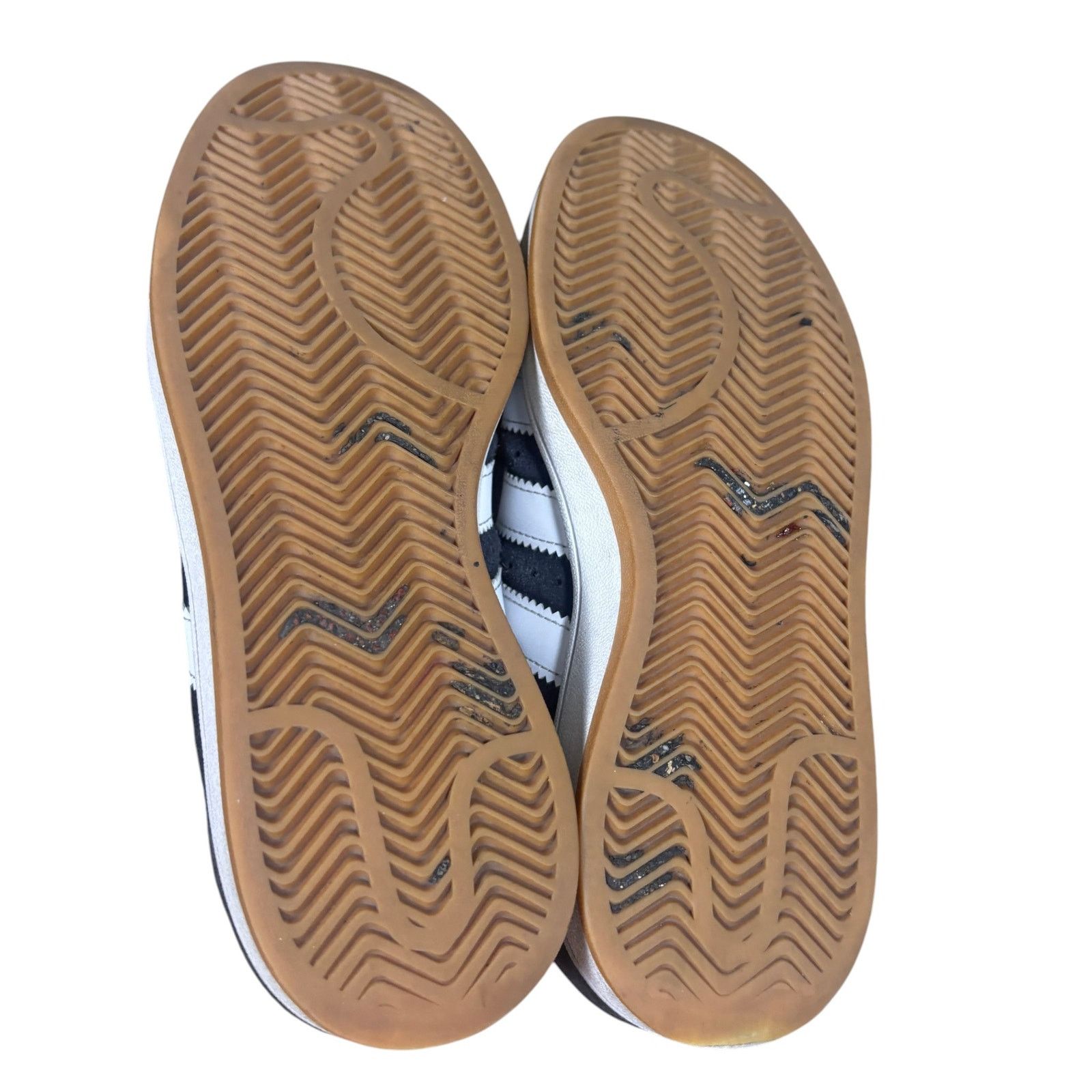 Adidas Adidas Campus shoes mens size 7 black and white streetwear Size US 7 / EU 40 - 5 Thumbnail