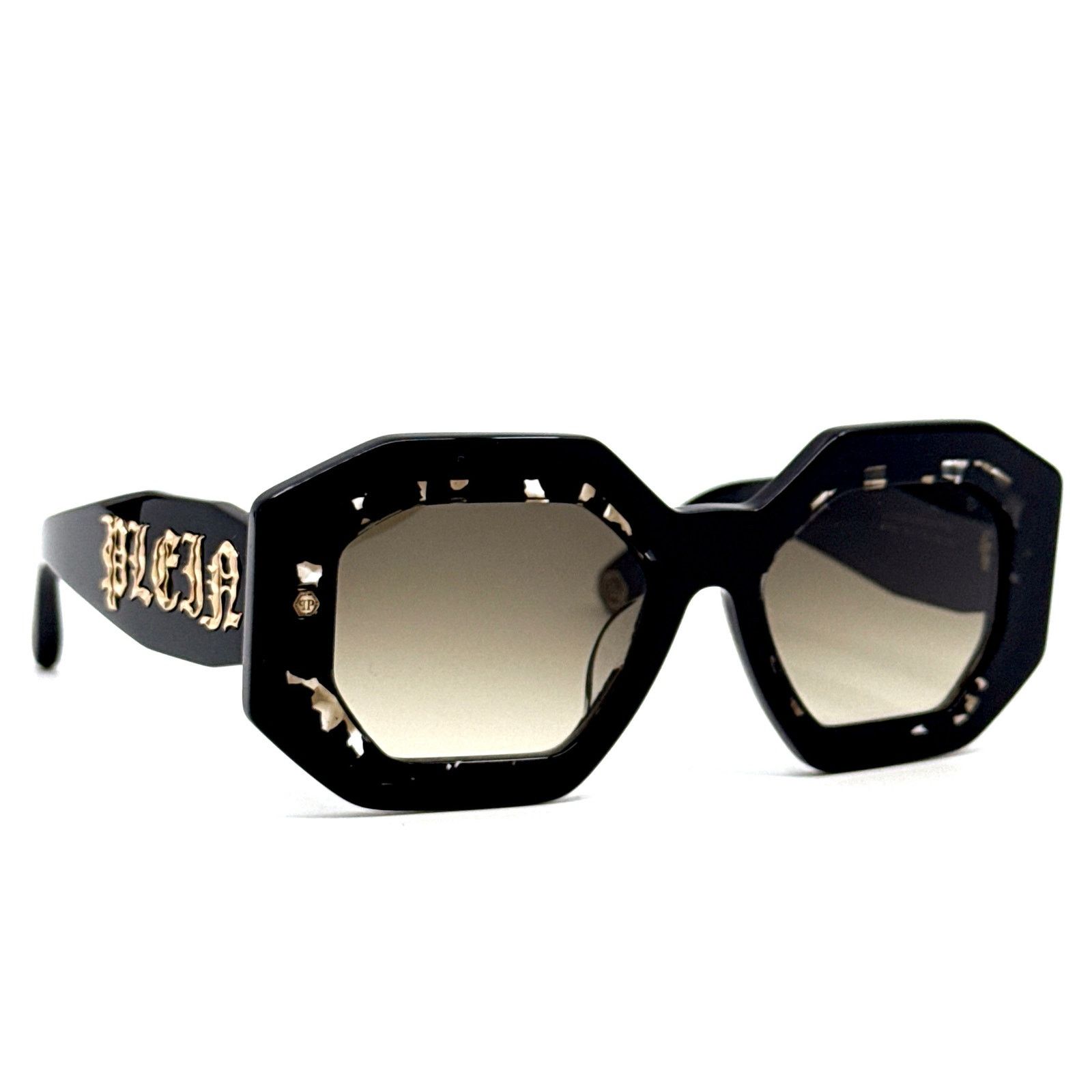 Philipp Plein New PHILIPP PLEIN Sunglasses Plein Supreme Star SPP098 0700 Size ONE SIZE - 1 Thumbnail