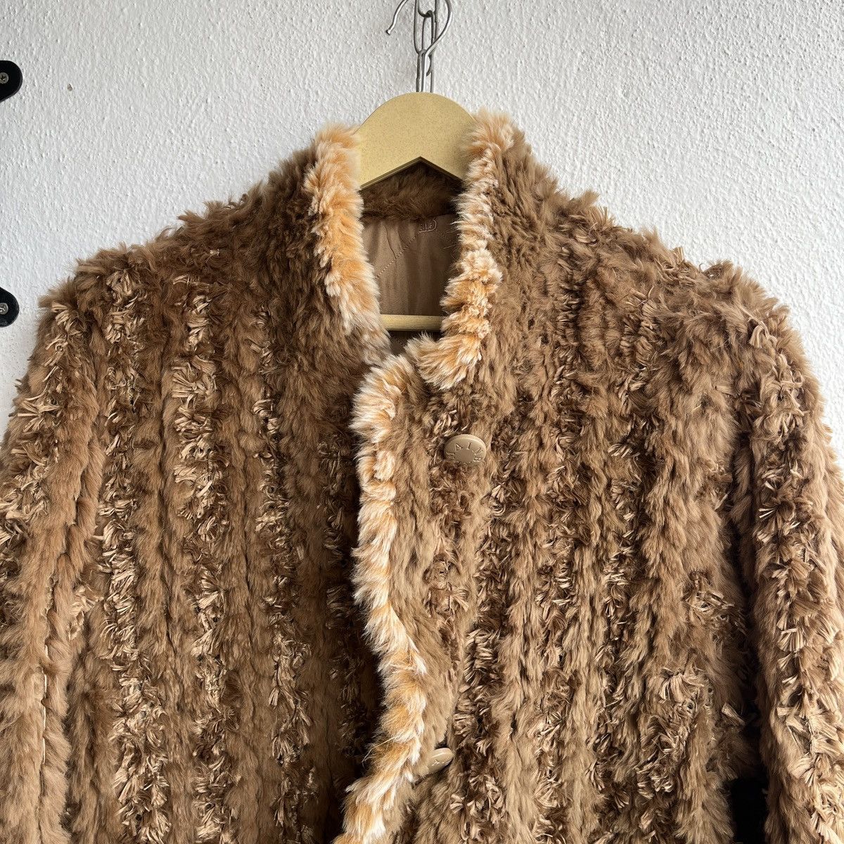 Balmain BALMAIN REVERSIBLE MONOGRAM FUR JACKET Size US L / EU 52-54 / 3 - 22 Thumbnail