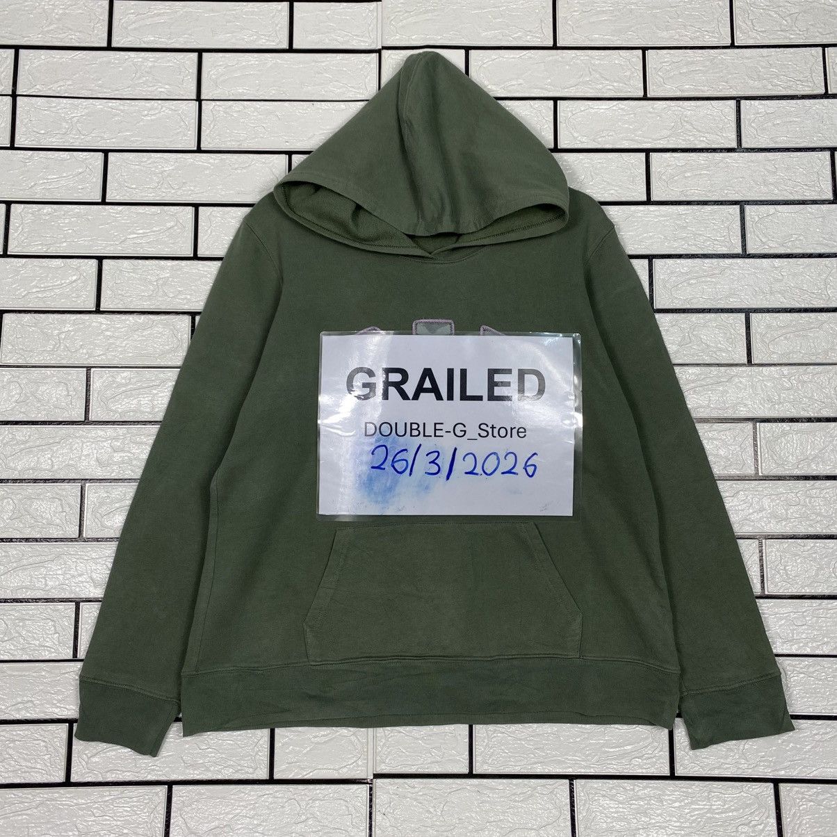 Japanese Brand Vintage Hoodie Pull Over Gap Spell Out Big Logo Size US L / EU 52-54 / 3 - 1 Thumbnail