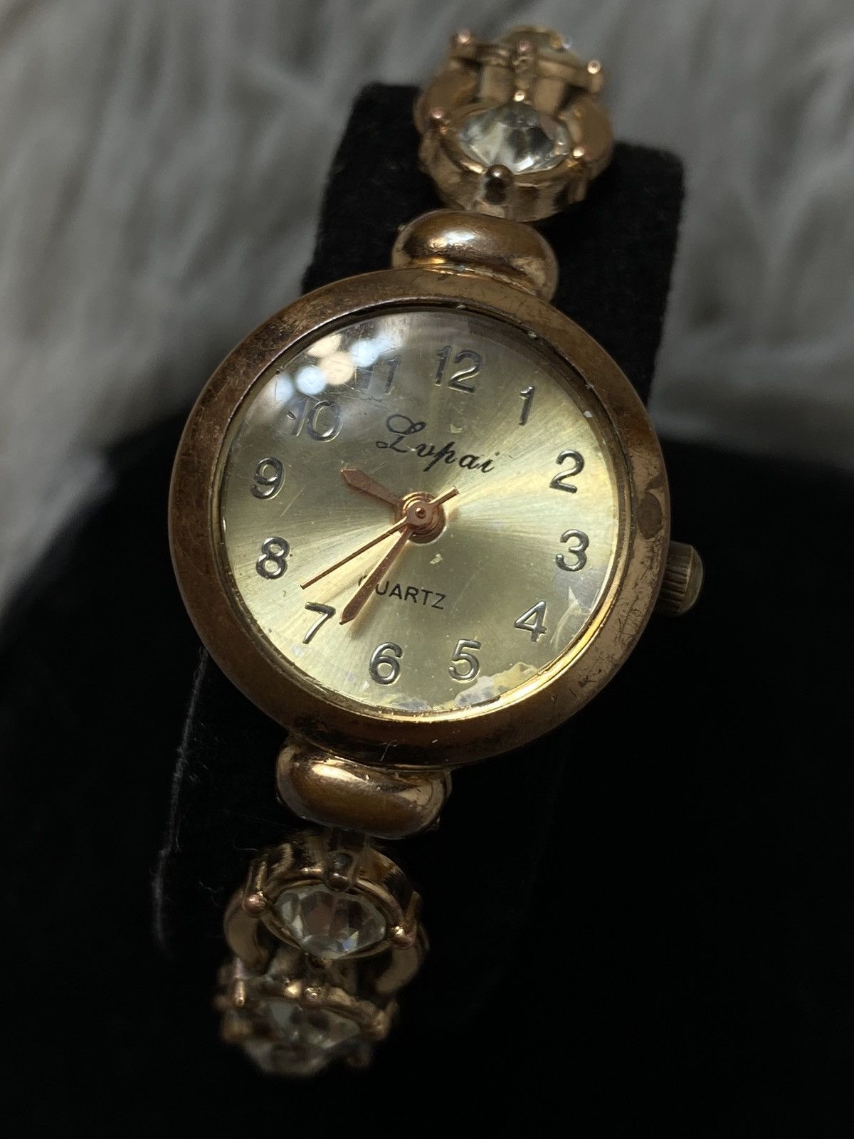 Japanese Brand × Jewelry × Vintage Rare Golden Radiance Bracelet Watch - Japanese Brand Size ONE SIZE - 4 Thumbnail