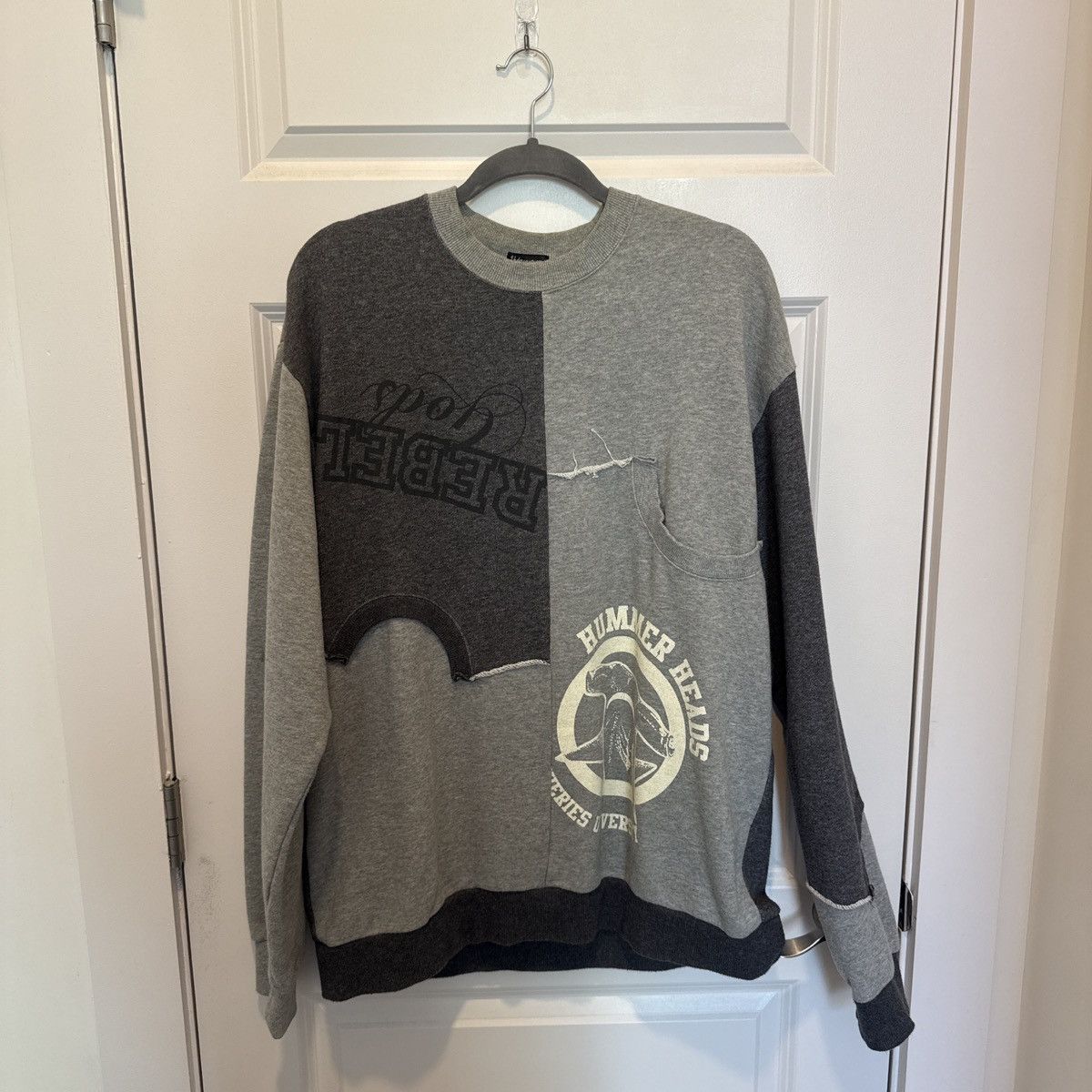Undercover Undercover Reworked Patchwork Sweatshirt Size US L / EU 52-54 / 3 - 1 Thumbnail