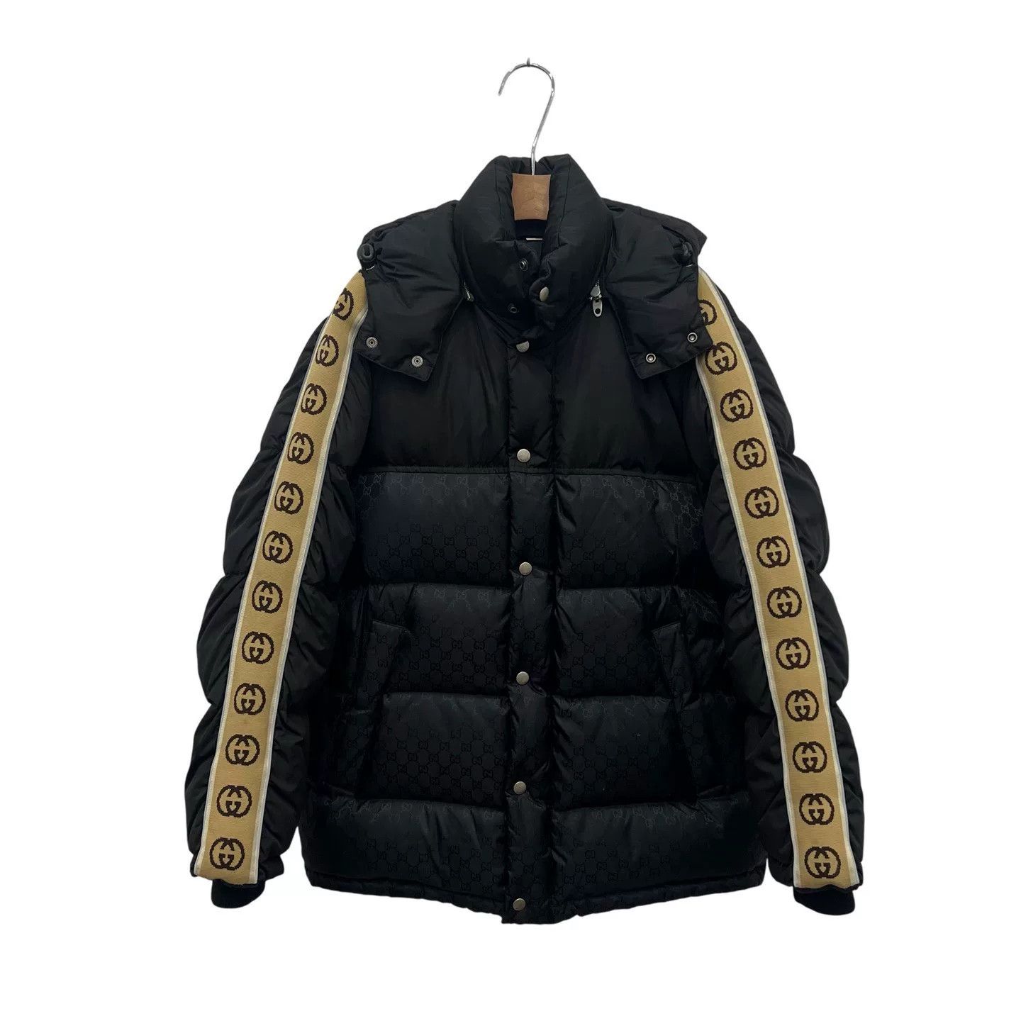 Gucci Gucci Nylon All-Over Logo Down Jacket Size US S / EU 44-46 / 1 - 1 Thumbnail