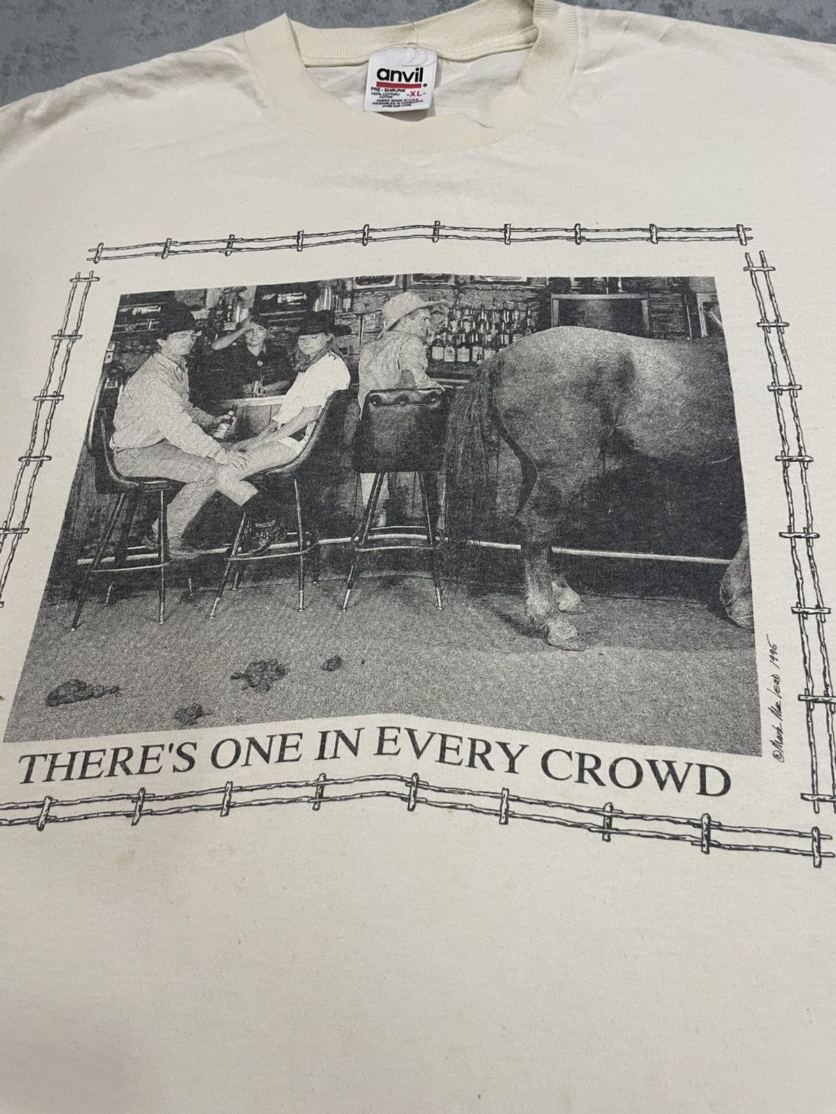 Vintage VINTAGE MOVIE THERE’S ONE IN EVERY CROWD Size US XL / EU 56 / 4 - 6 Thumbnail