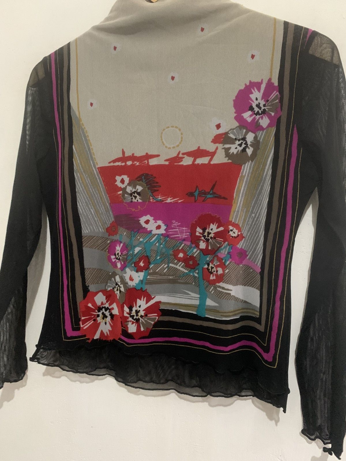 Japanese Brand Meshtop Flower women style Size XS / US 0-2 / IT 36-38 - 11 Thumbnail